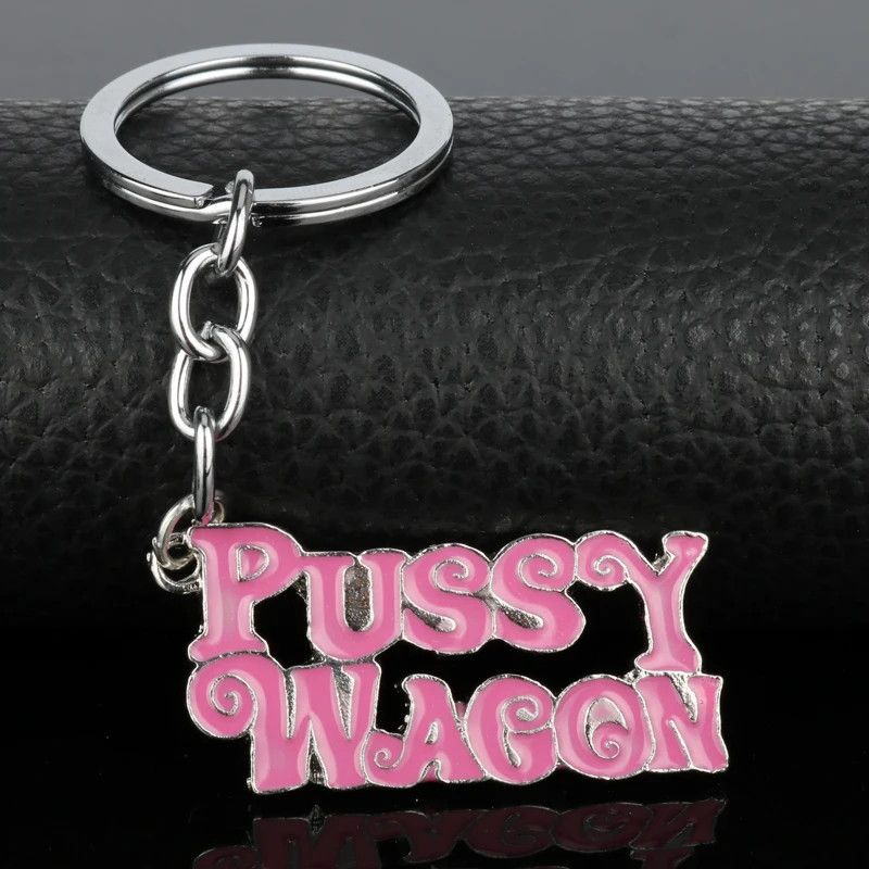 Jewelry P*ssy Wagon Metal Keychain Jewelry Rock Size ONE SIZE - 1 Thumbnail