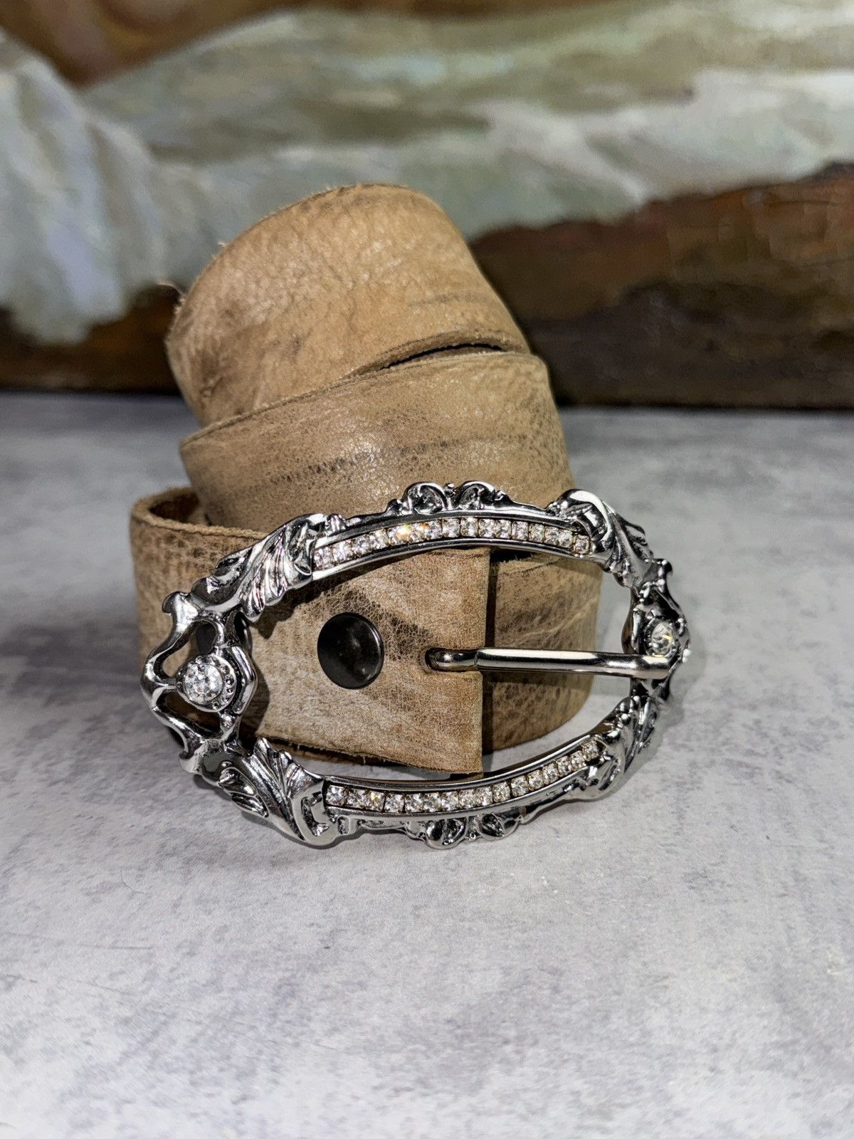 Japanese Brand × Oakley × Vintage Vintage Y2K Oakley Skull Buckle