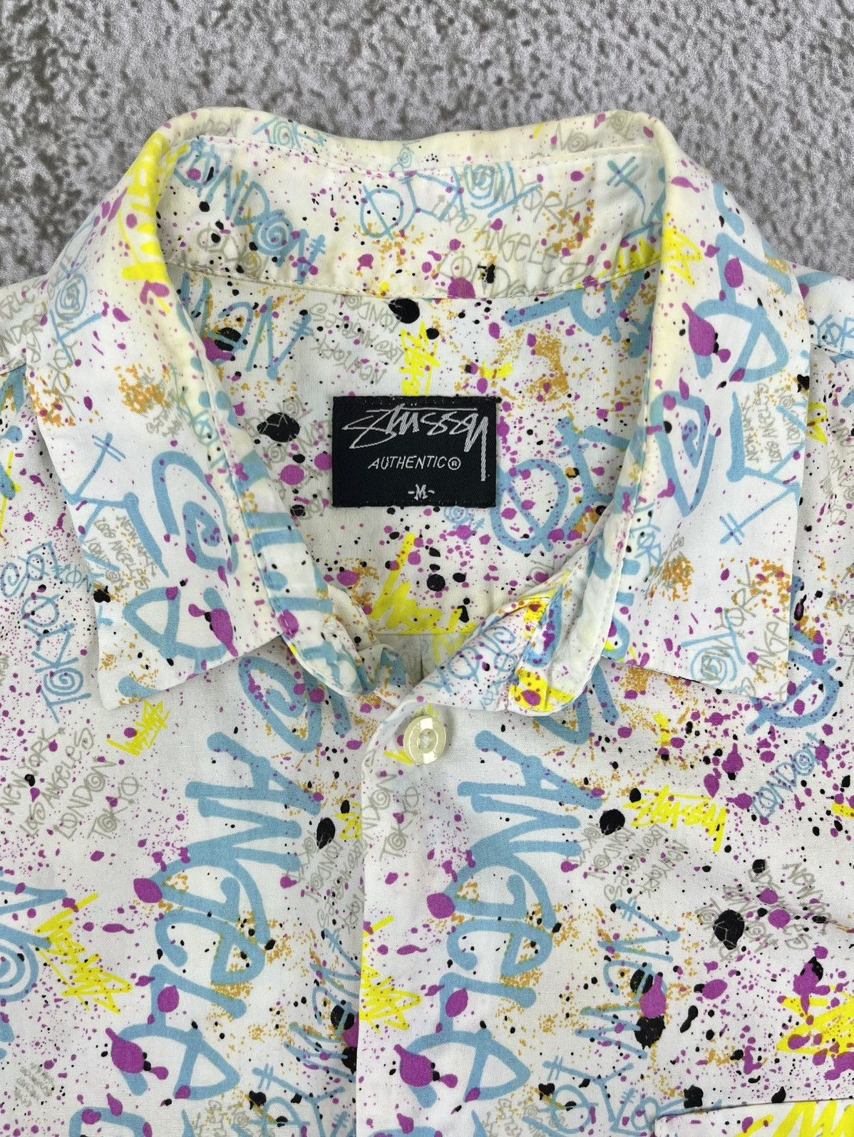 Stussy Stussy Shirt Made in Usa💥Rare Size US M / EU 48-50 / 2 - 3 Thumbnail