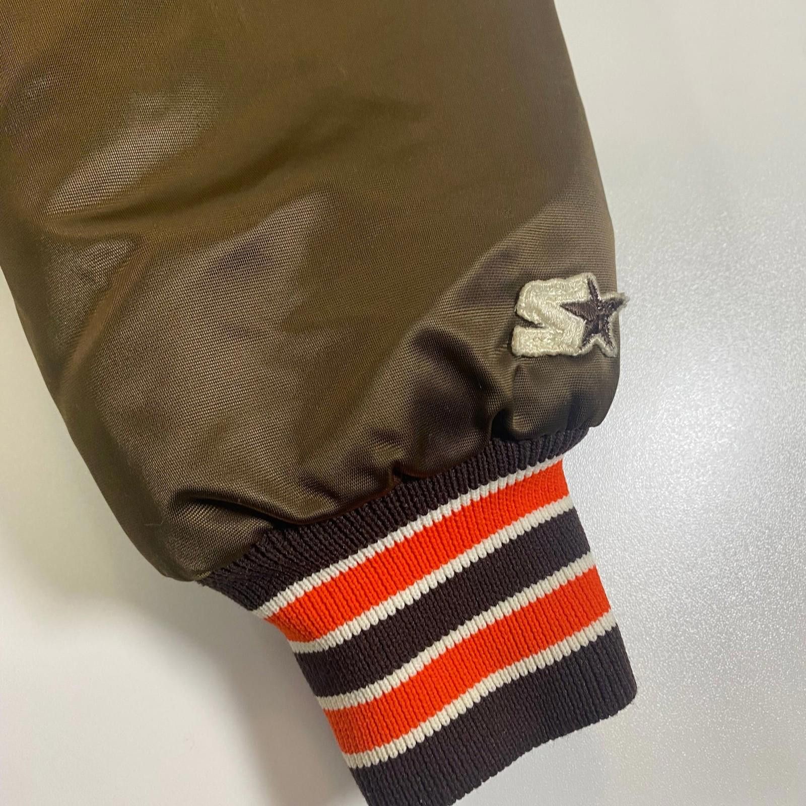 Chalk Line Vintage Cleveland Browns Chalk Line Satin Bomber Jacket Size US L / EU 52-54 / 3 - 5 Thumbnail