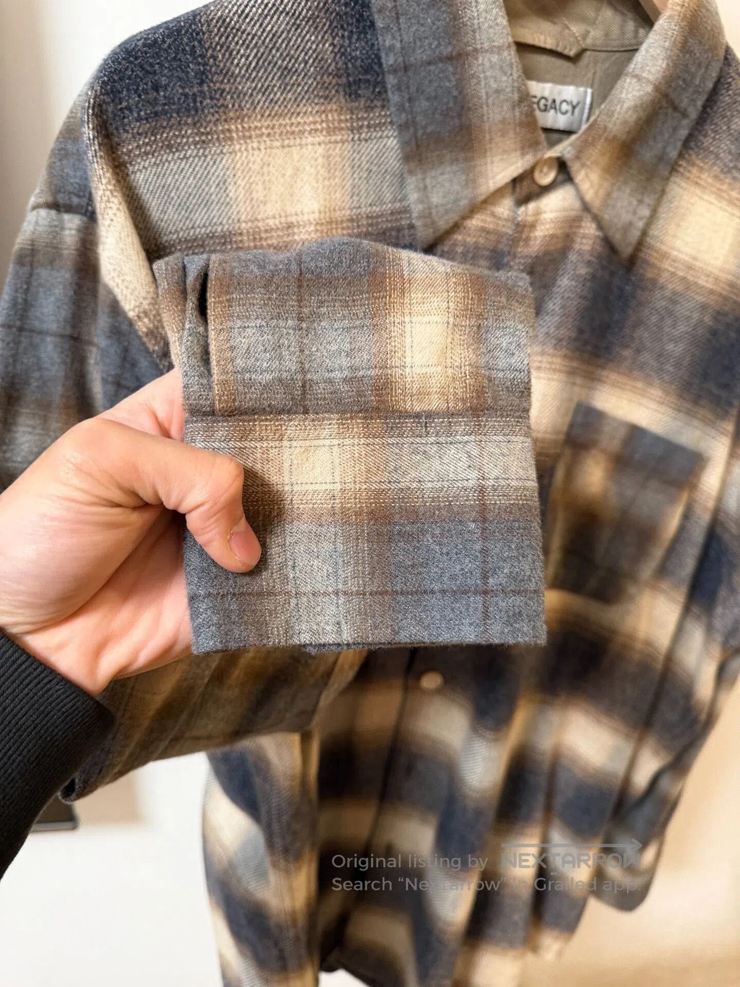 Our Legacy OUR LEGACY Above Lagger Flannel Shirt. Size US M / EU 48-50 / 2 - 5 Thumbnail