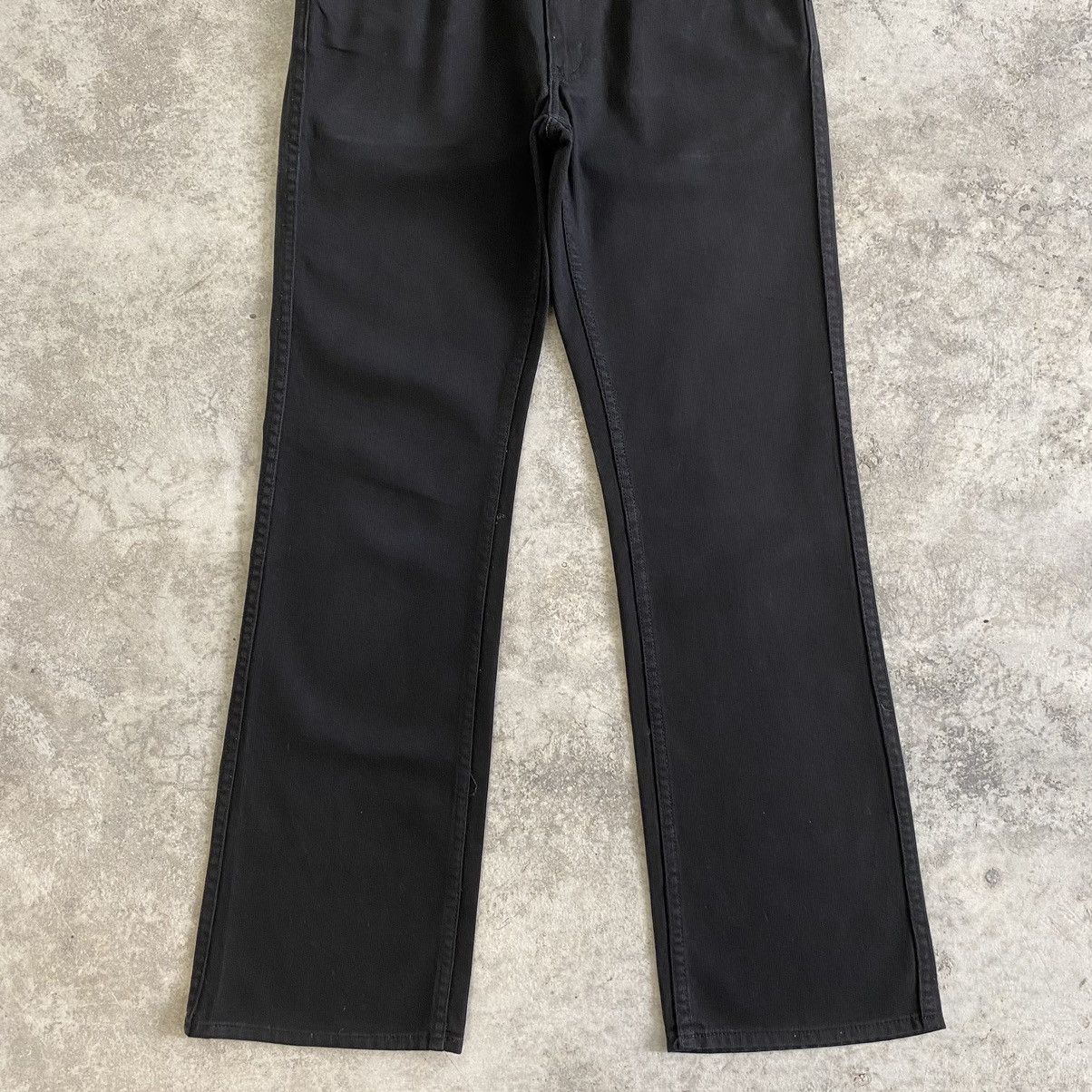 Beams Plus Vintage Beams Japan Bootcut Flared Jeans Black Size US 29 - 4 Thumbnail