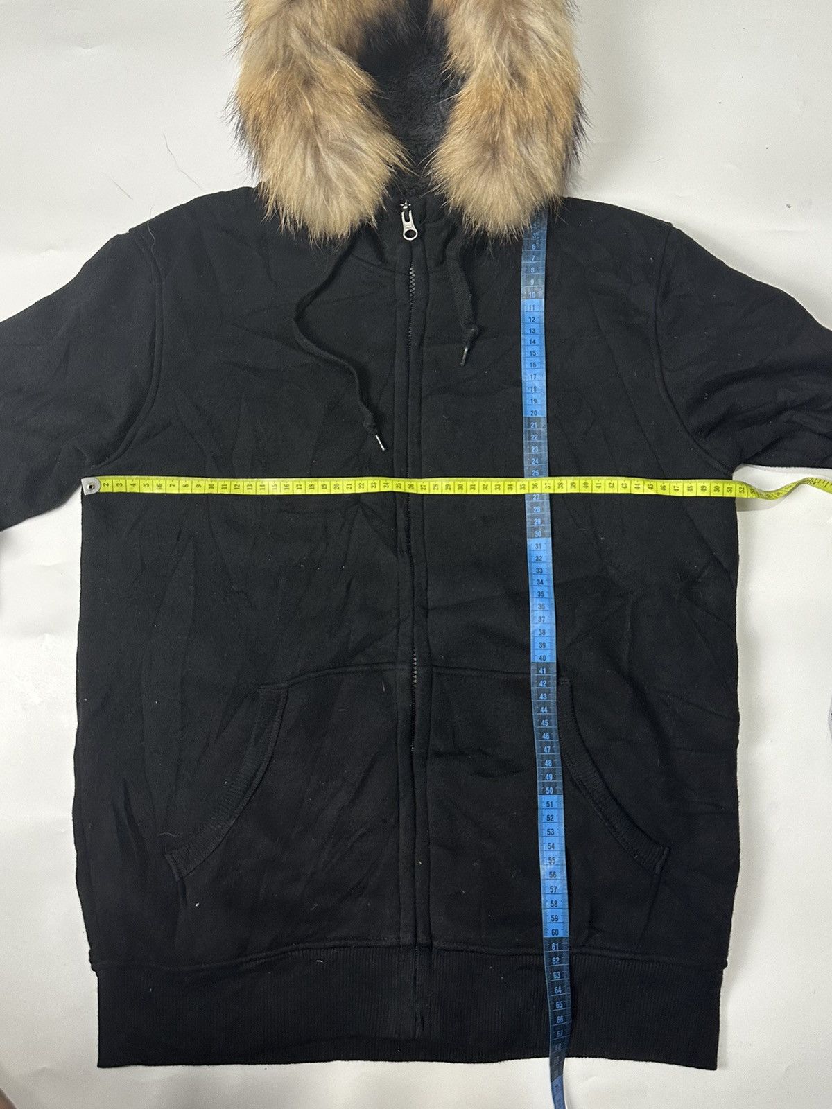If Six Was Nine × Japanese Brand × Le Grande Bleu (L.G.B.) Fur zip hoodie black style uniqlo Size US L / EU 52-54 / 3 - 7 Thumbnail