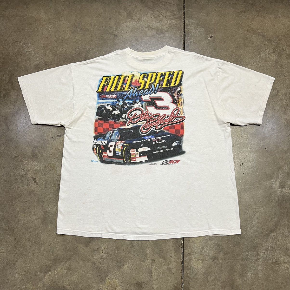 Chase Authentics Vintage Y2K Dale Earnhardt NASCAR AOP Racing T shirt Boxy Size US XXL / EU 58 / 5 - 1 Thumbnail