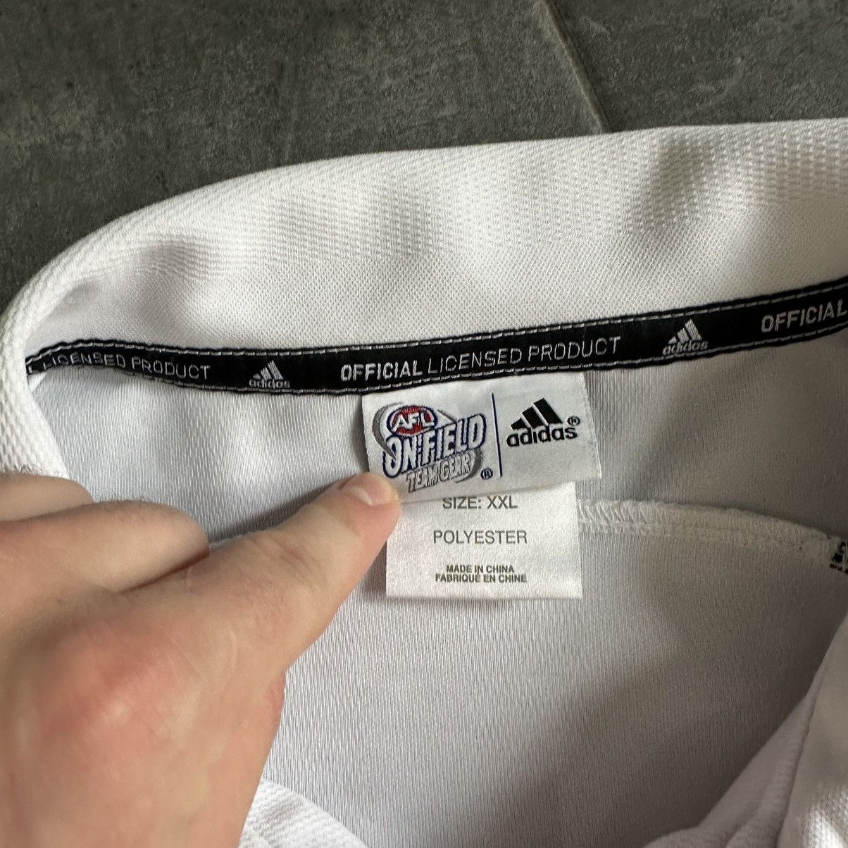 Adidas × Vintage Vintage Adidas AFL On field Team Gear Polo Sport-wear Y2K Size US XXL / EU 58 / 5 - 9 Thumbnail