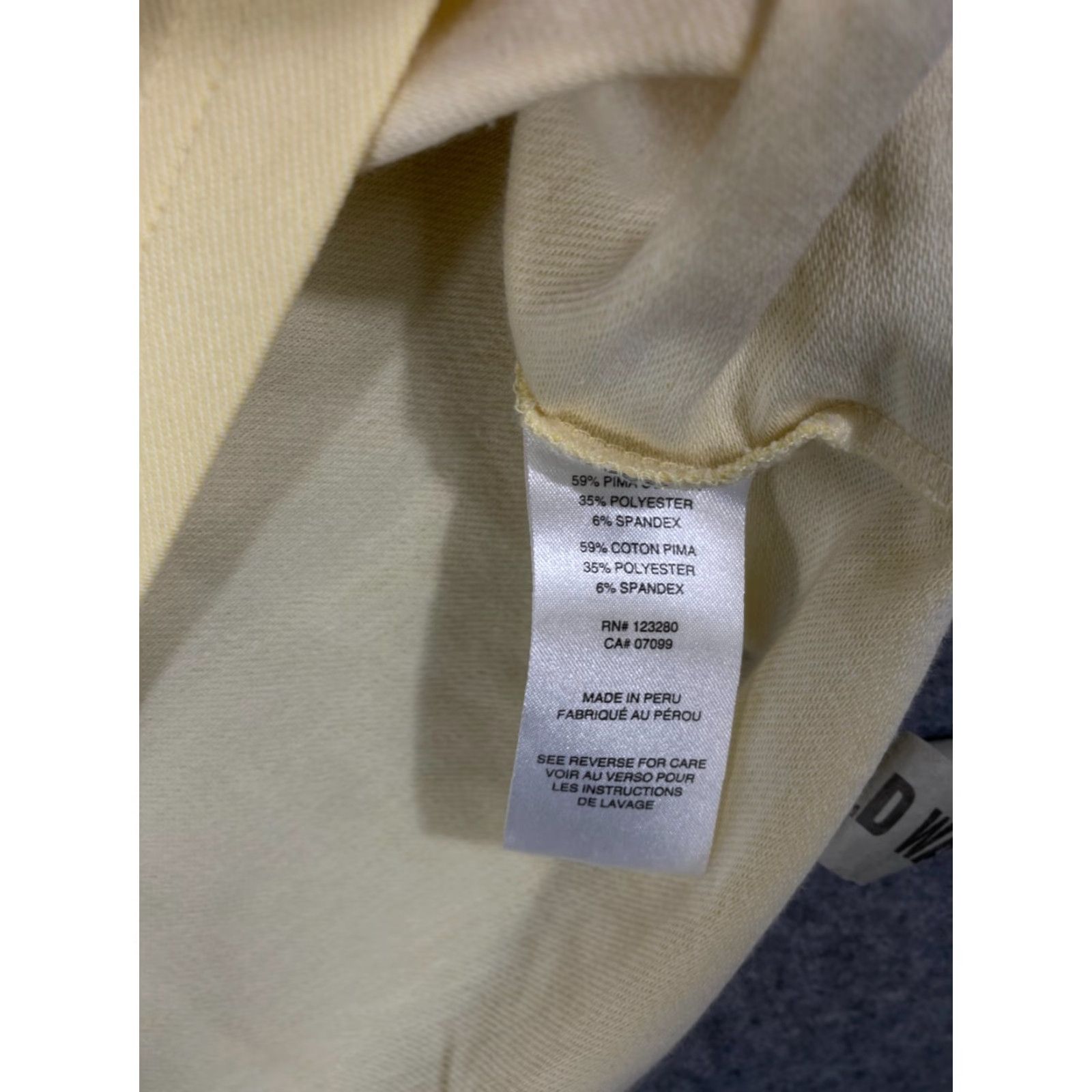 TravisMathew Travis Mathew Polo Shirt Mens M Yellow Striped Stretch Comfort Golf Performance Short Sleeve Logo Shirt Size US M / EU 48-50 / 2 - 7 Thumbnail