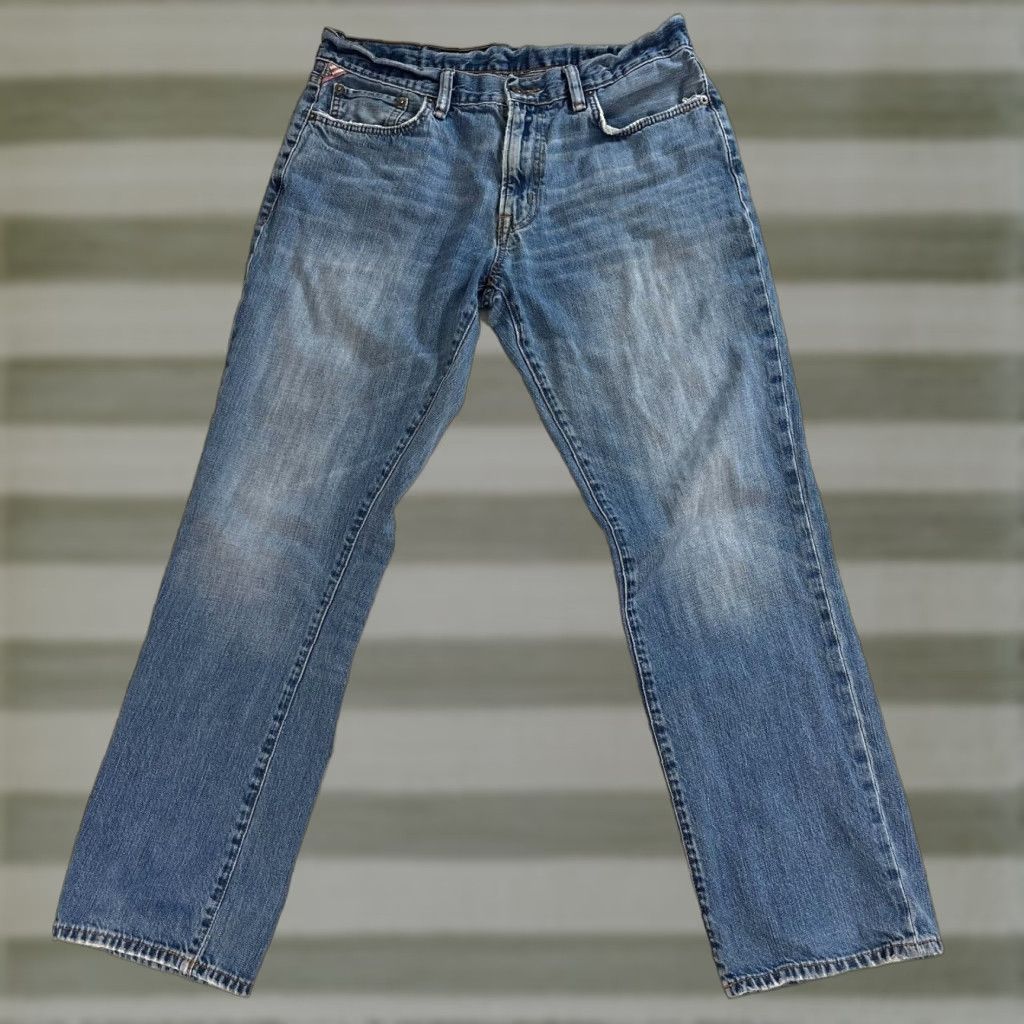 Vintage Ralph Lauren Denim & Supply Men's Vintage Slouch Jeans 33x30 Blue Denim & Supply Jeans" Size US 33 - 1 Thumbnail