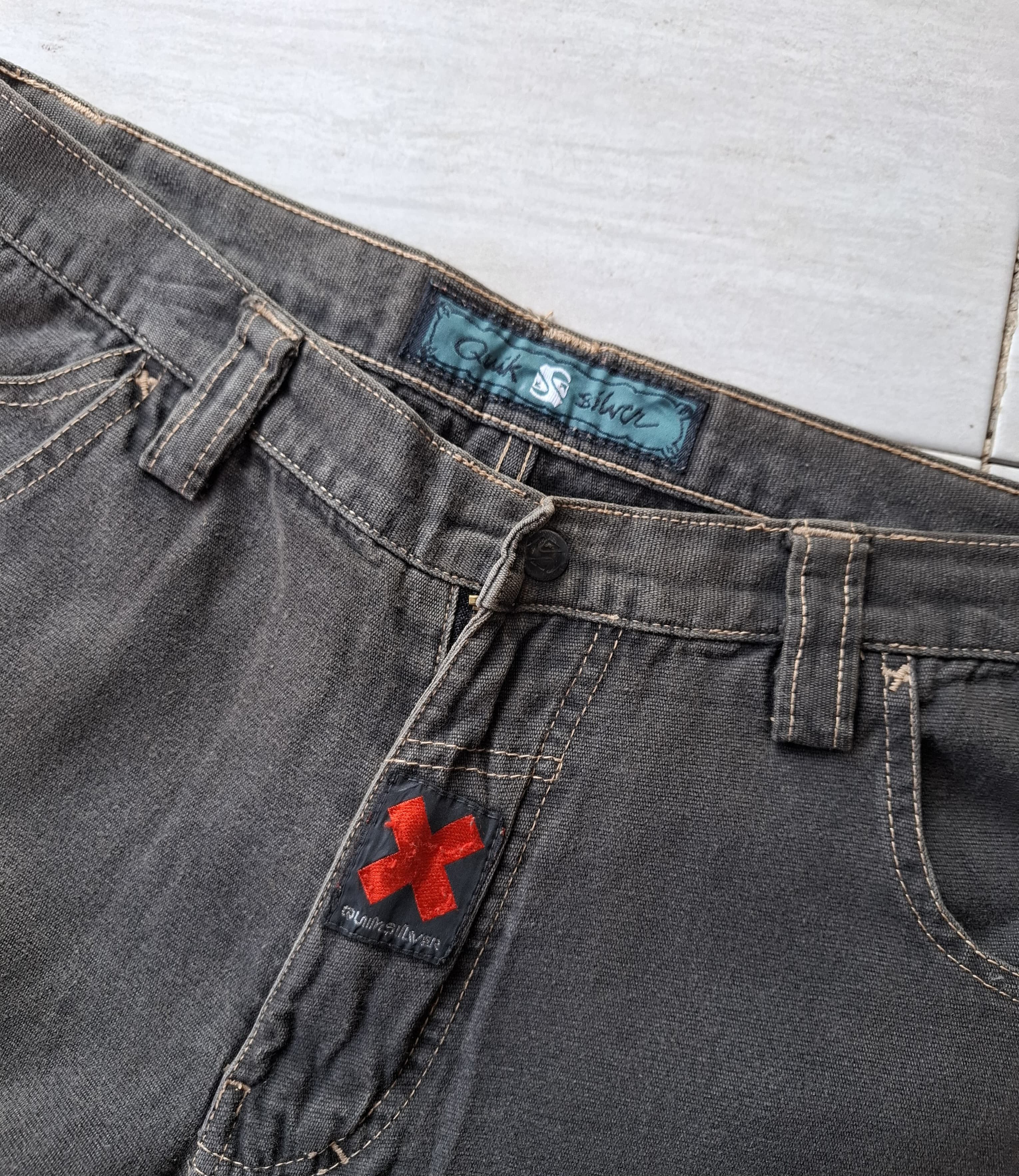 Quiksilver Vintage quick silver baggy pants Size US 34 / EU 50 - 2 Thumbnail