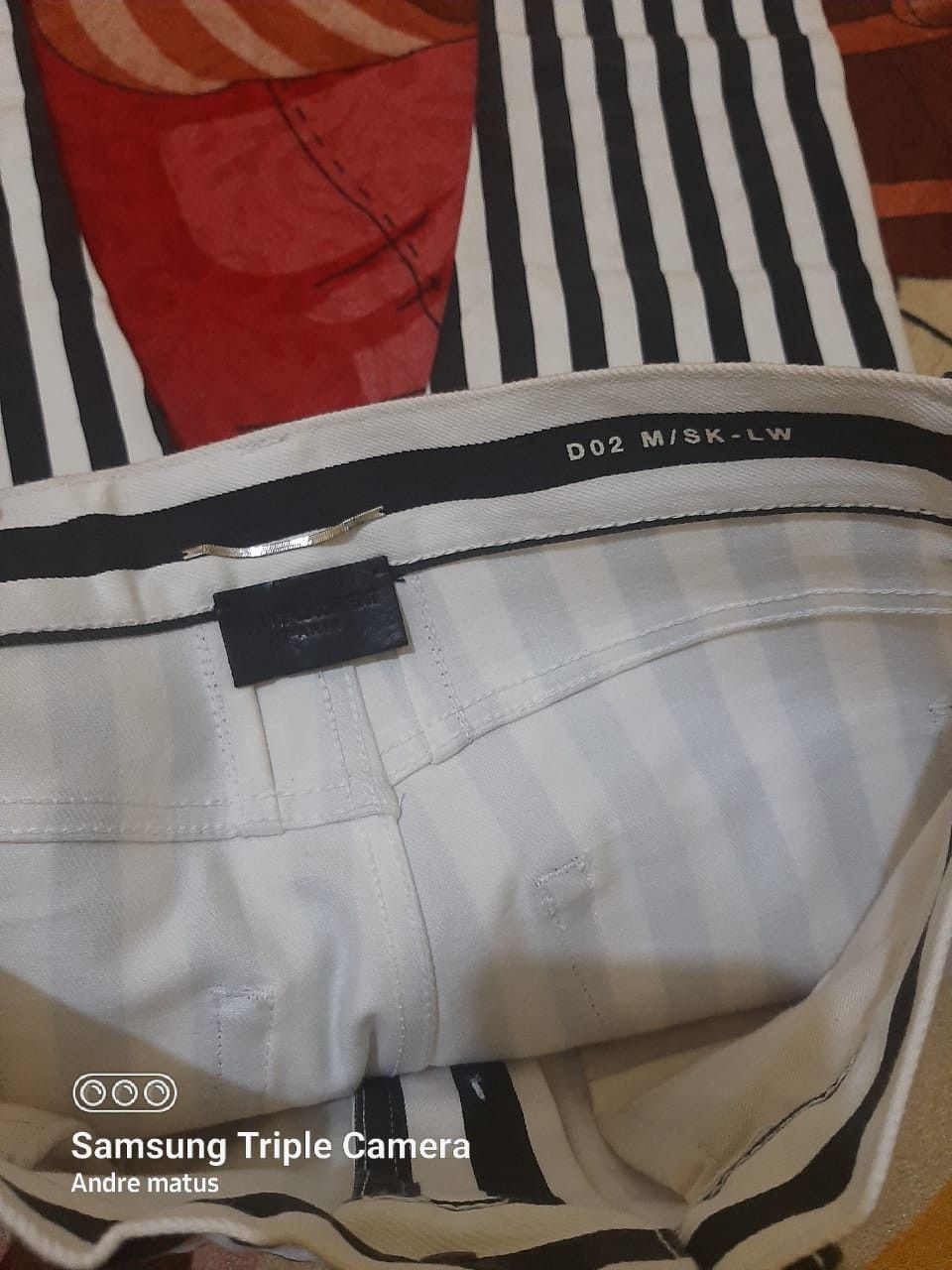 Saint Laurent Paris Saint Laurent Striped jeans Size US 29 - 5 Thumbnail