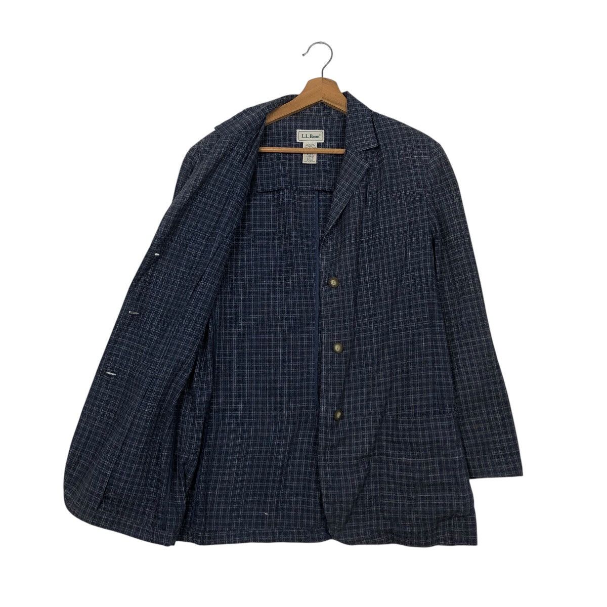 Japanese Brand × L.L. Bean 📌Vintage Chore Worker Jacket L.L.Bean Tartan Design Size US M / EU 48-50 / 2 - 11 Thumbnail