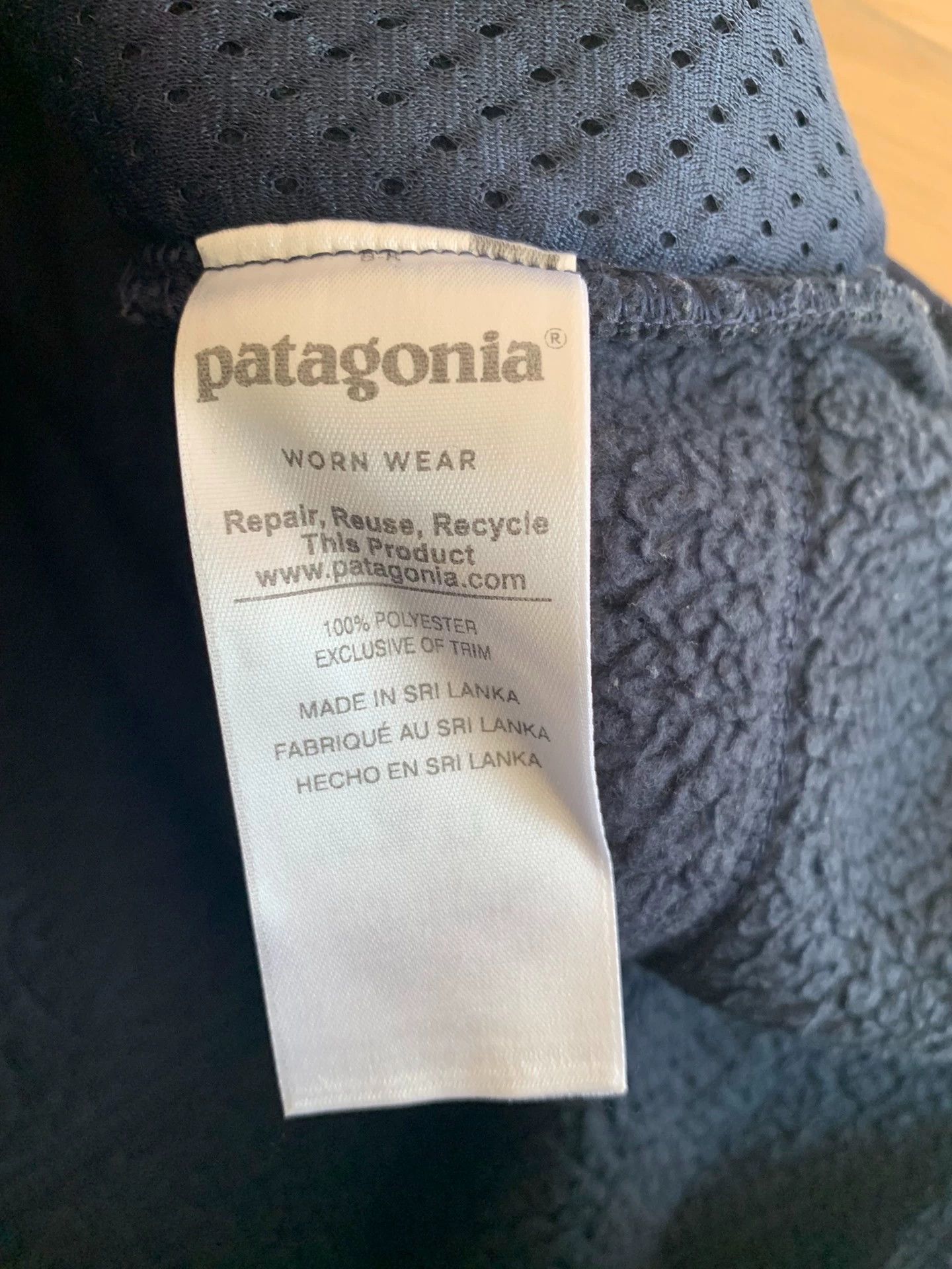 Patagonia Patagonia Retro Pile 22801 Men's Blue Fleece Jacket L Size US L / EU 52-54 / 3 - 5 Thumbnail