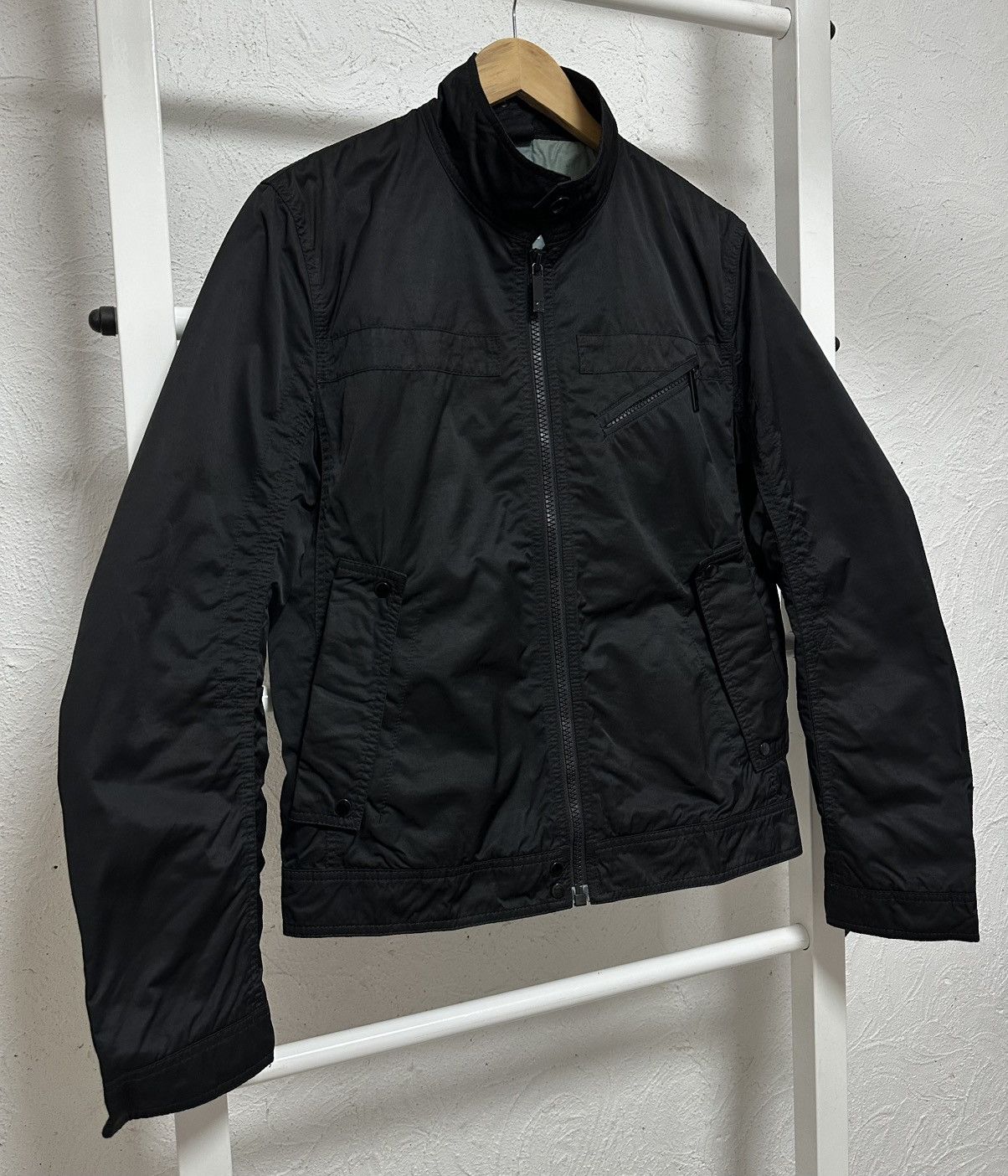 Hugo Boss Hugo Boss Orange Men’s Jacket Size M Black Bomber Size US M / EU 48-50 / 2 - 3 Thumbnail