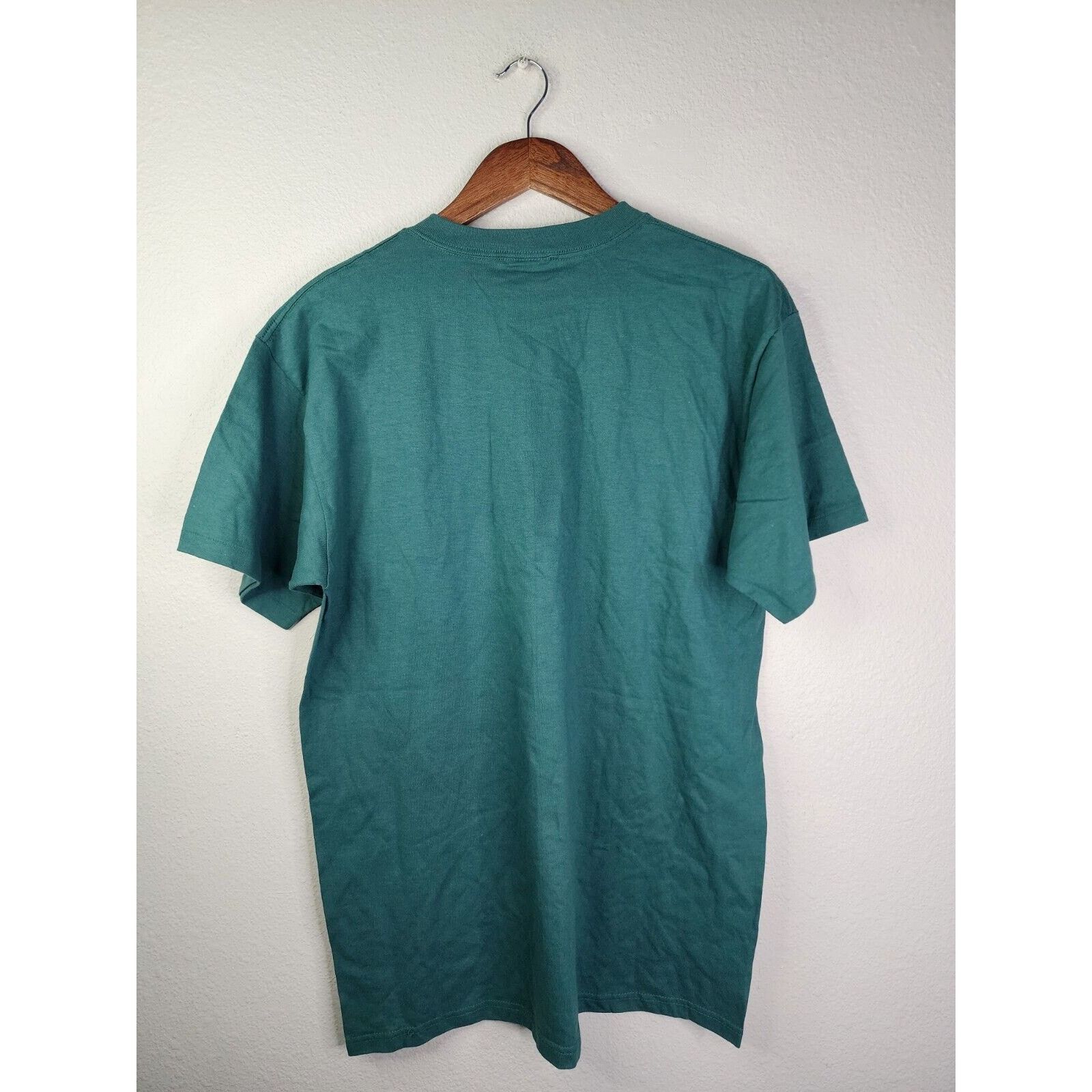 Jerzees Vintage West Virginia Shirt Fall Leave Green T-Shirt Tee VTG Size US L / EU 52-54 / 3 - 6 Thumbnail