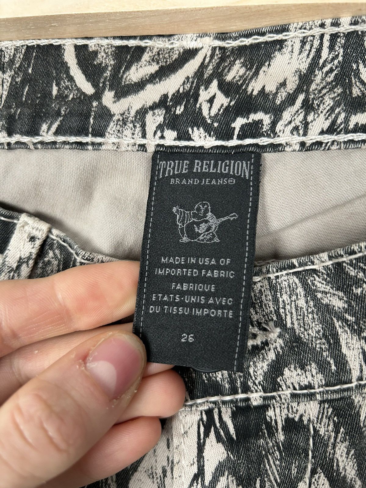 True Religion Vintage True Religion Made in USA Avantgarde Jeans Y2K Punk Size US 26 / EU 42 - 7 Thumbnail