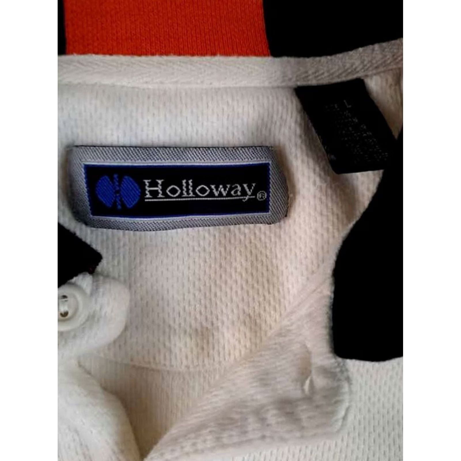 Holloway VINTAGE Junior Lincoln Park Railspiltters Football Polo Shirt Large White Mens Size US L / EU 52-54 / 3 - 3 Thumbnail