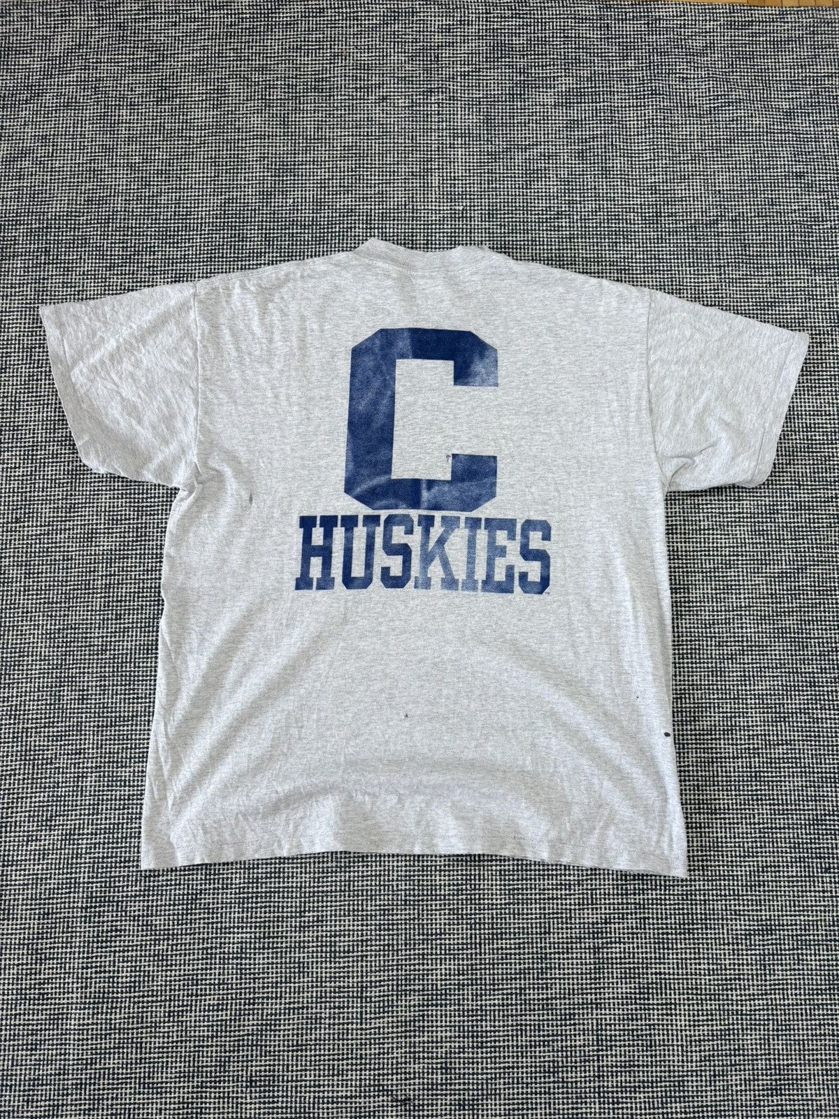 Vintage 90s vintage university distressed number nine style tee Size US XL / EU 56 / 4 - 3 Thumbnail