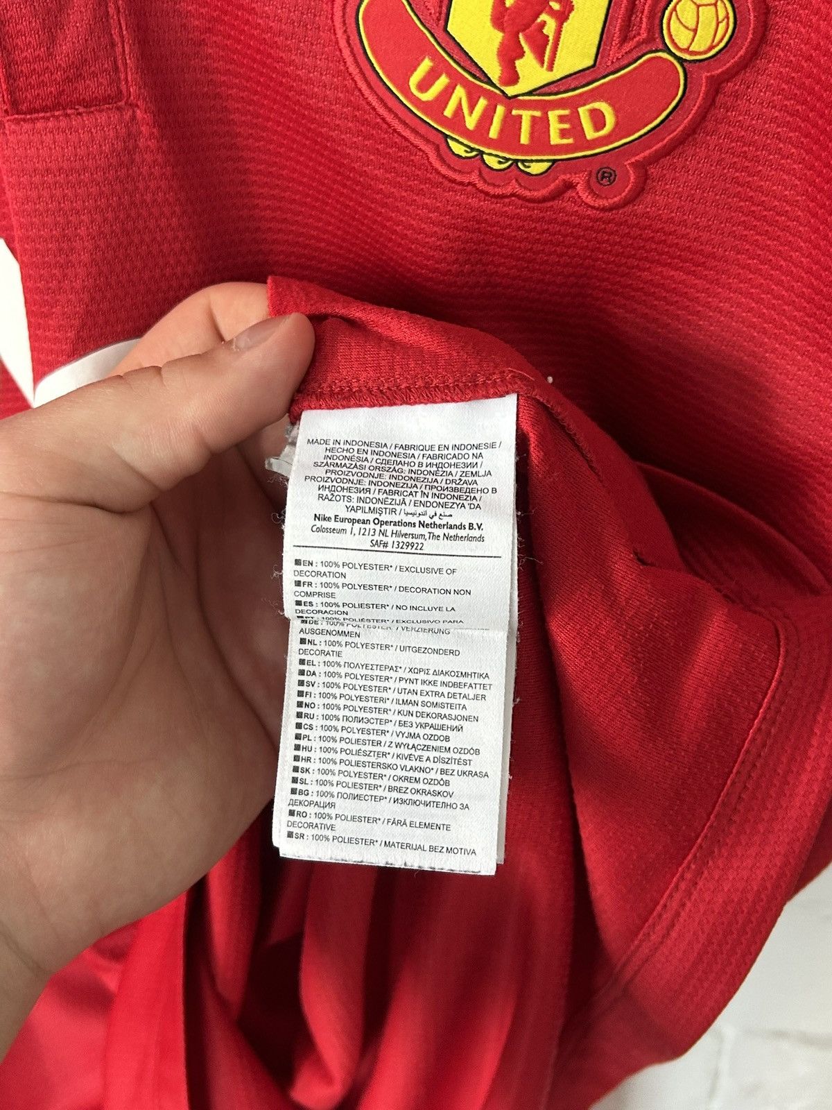 Nike Nike Manchester United 2013/14 Home Jersey Kit Van Persie 20 Size US M / EU 48-50 / 2 - 12 Thumbnail