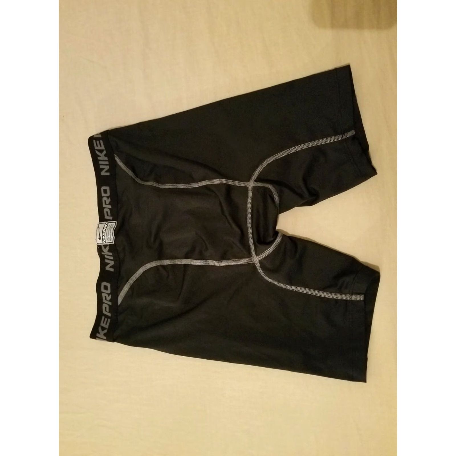 Nike Nike Pro Shorts M Medium Black Athletic Men’s Pro Shorts Gym Workout Activewear Mens Nike Pro M Black Athletic Size US 31 - 2 Thumbnail