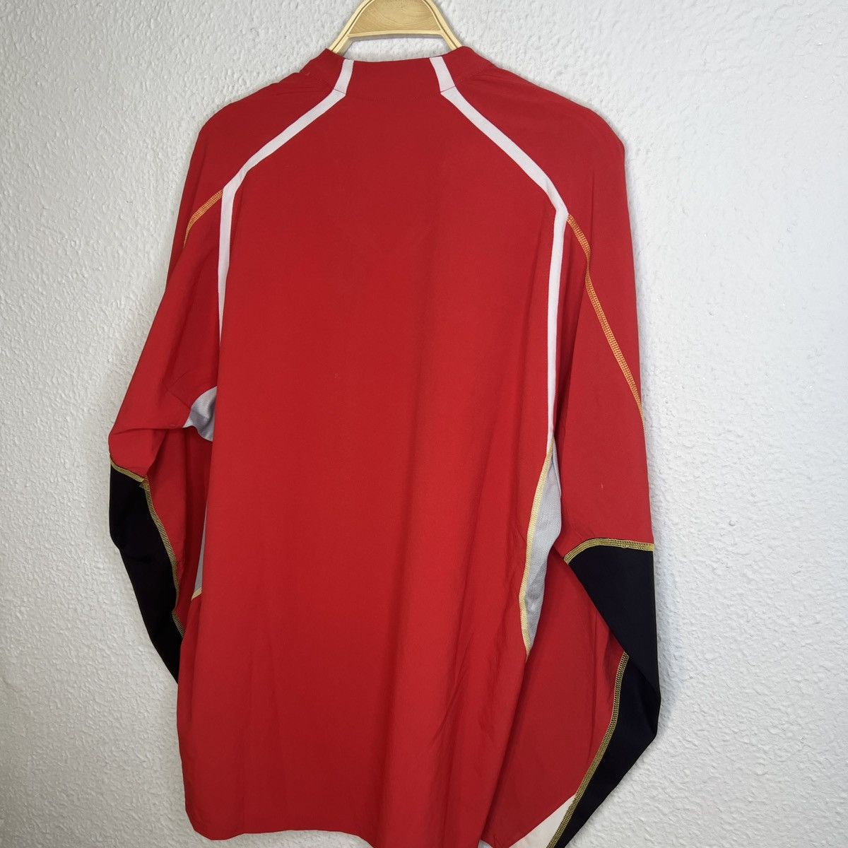 Puma Vintage Puma Stuttgart Jersey Longsleeve Tshirt Y2K Red Size US XL / EU 56 / 4 - 8 Thumbnail