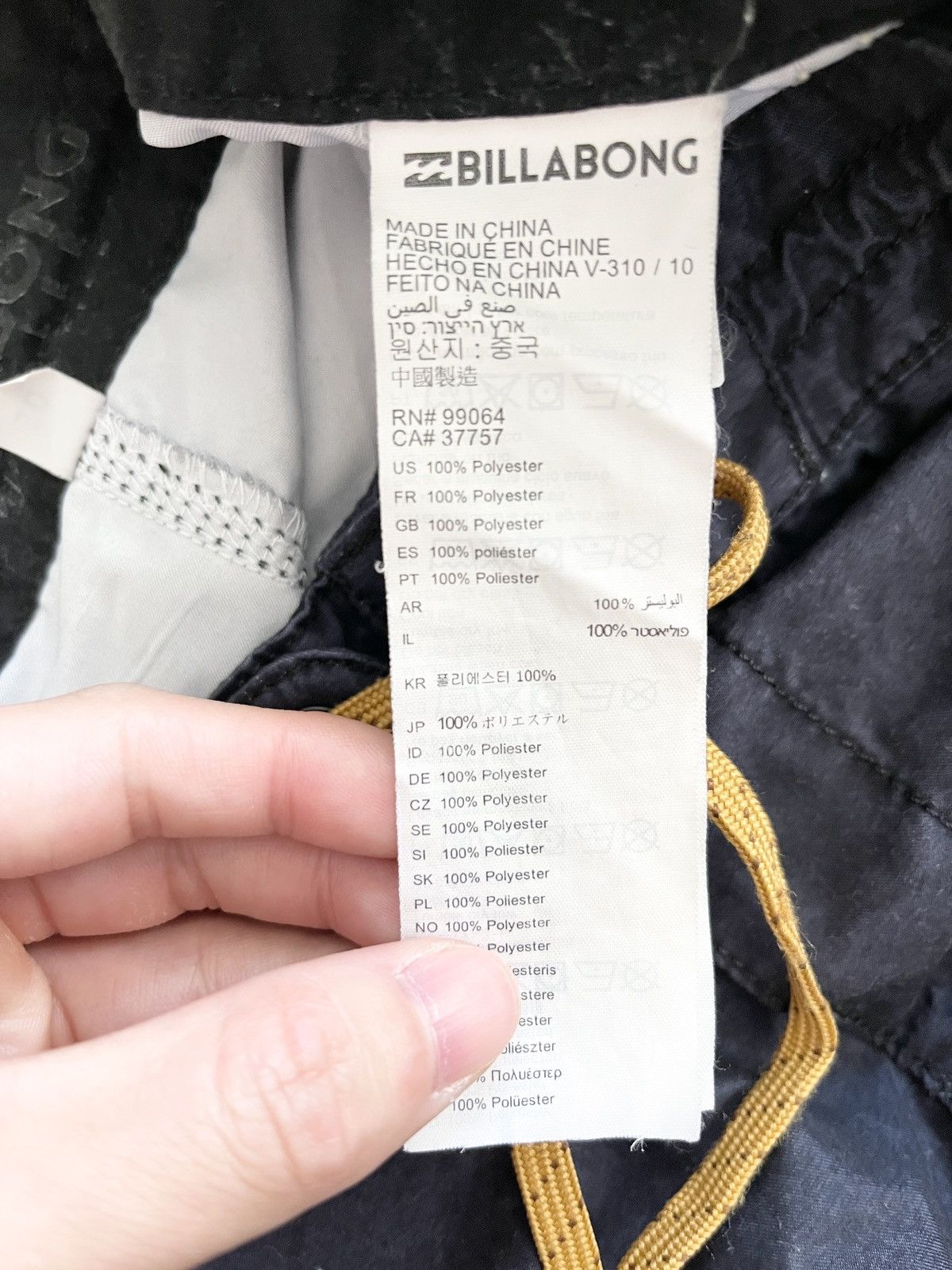 Billabong STEAL! 2000s Billabong D Bah Lo TidesSurf Shorts Size US 30 / EU 46 - 7 Thumbnail