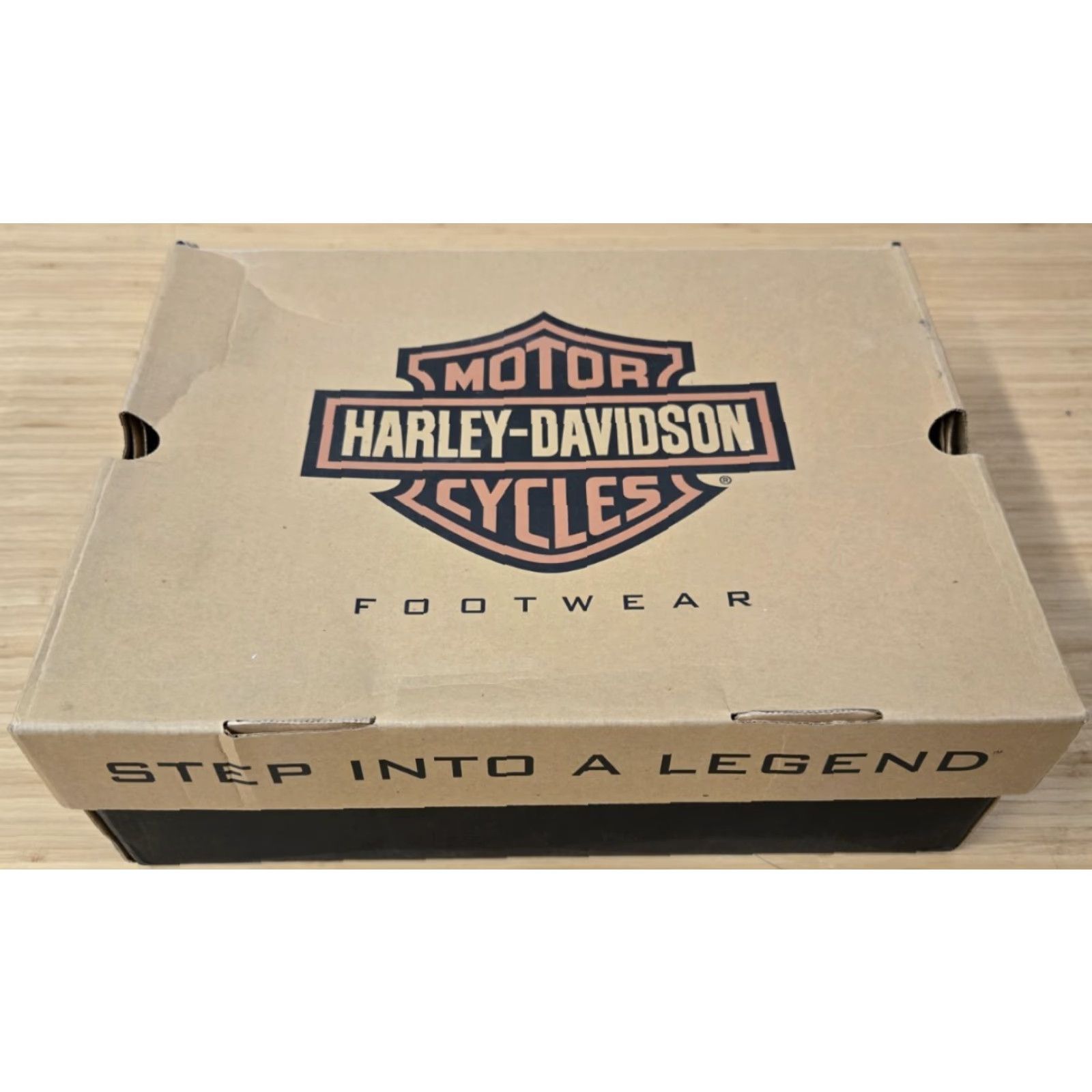 Harley Davidson VINTAGE Harley-Davidson Mens 8.5 Leather Motorcycle Boots Cimarron 95203 Black Size US 9 / EU 42 - 2 Thumbnail