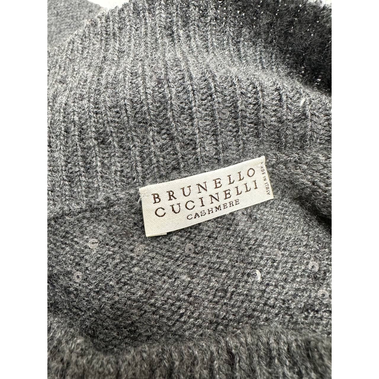 Brunello Cucinelli Brunello Cucinelli Elegant Wool Leather Belt Dress Sz.XS/S Size XS / US 0-2 / IT 36-38 - 4 Thumbnail