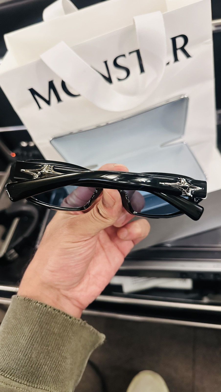 Gentle Monster Gentle monster Kafka 01(BL) sunglasses Size ONE SIZE - 9 Thumbnail