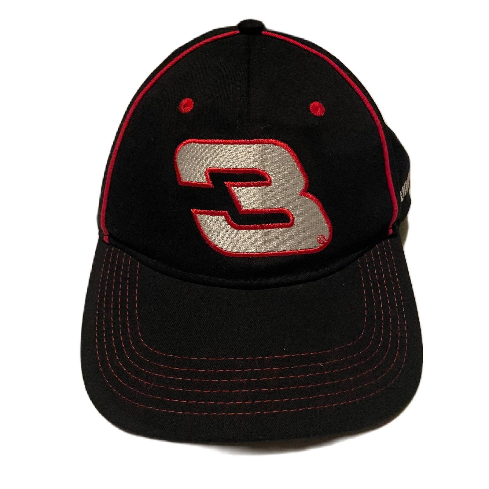 NASCAR Vintage Dale Earnhardt #3 RCR NASCAR Strapback Hat OSFA Size ONE SIZE - 1 Thumbnail