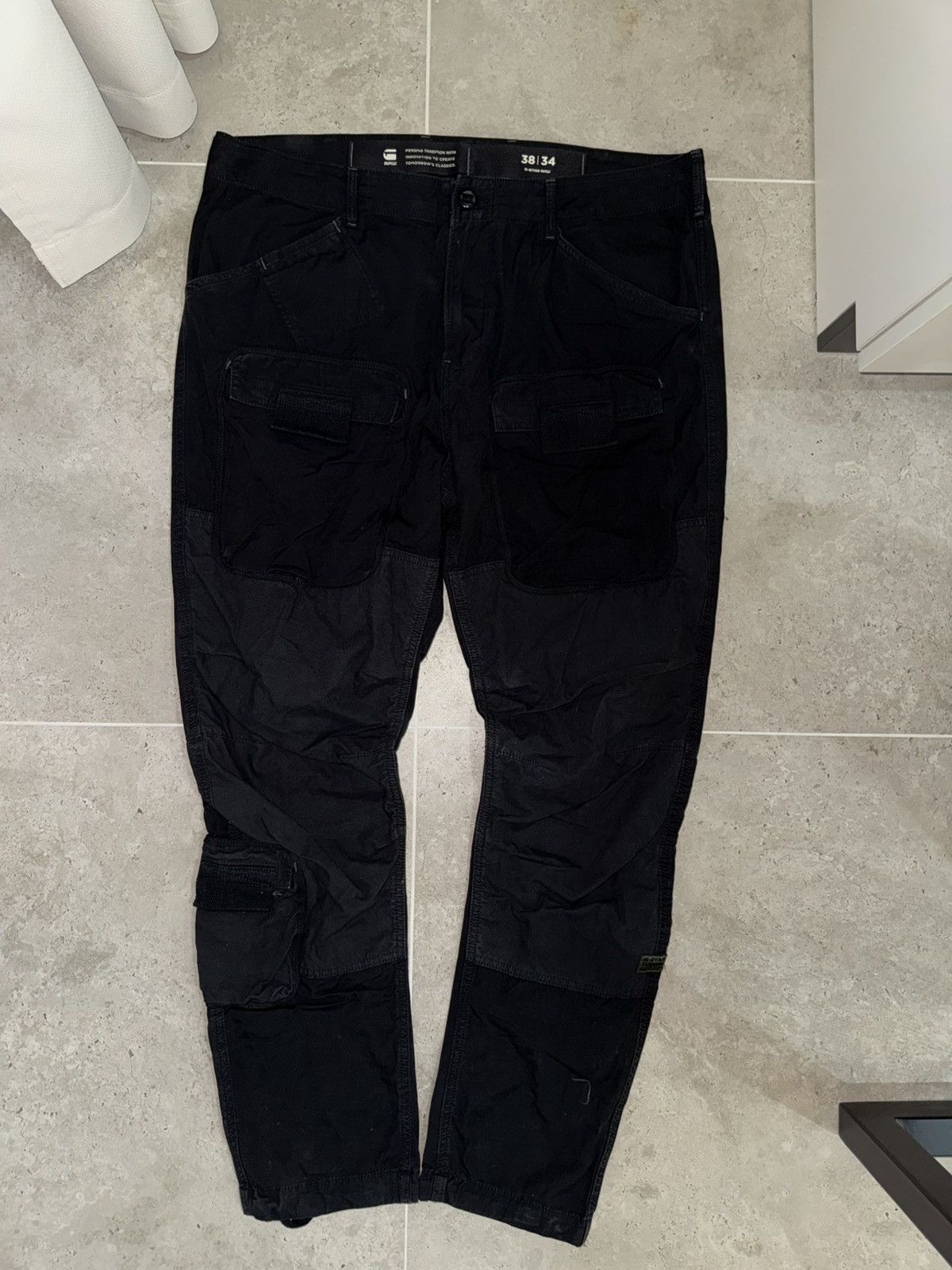 G-Star VERY RARE G STAR RAW TAPERED CARGO PANTS JAPAN STYLE Y2K 90s Size US 36 / EU 52 - 1 Thumbnail