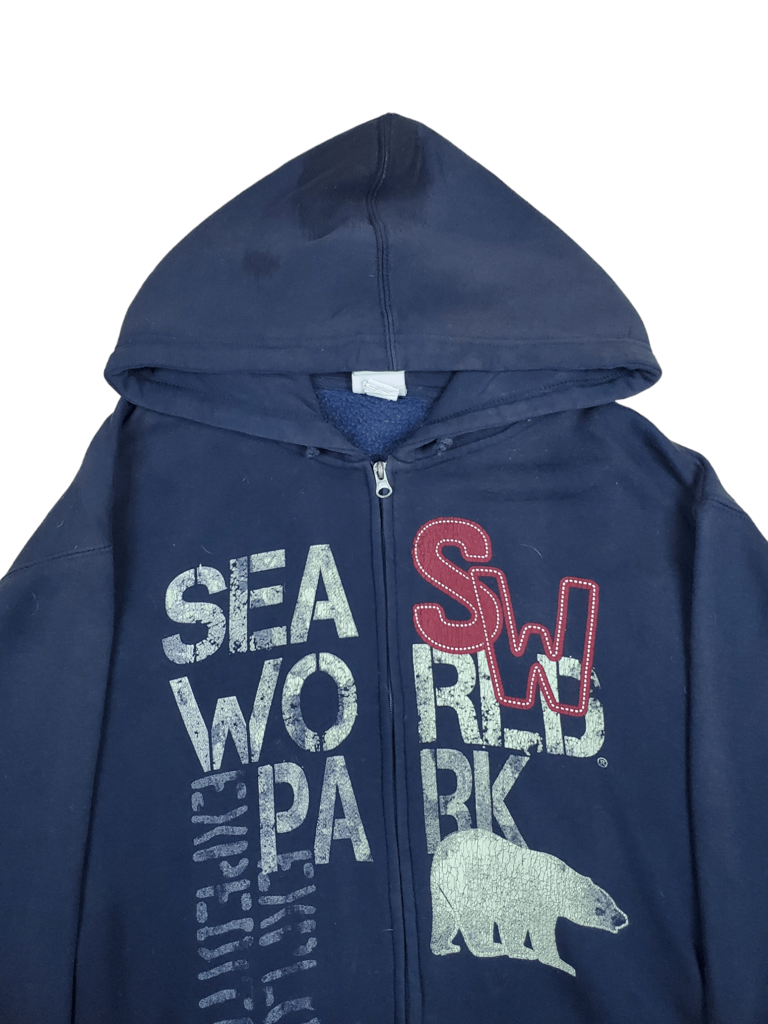 Japanese Brand × Vintage 🔥Vintage Hoodies Sea World Park 🔥 Size US XL / EU 56 / 4 - 5 Thumbnail