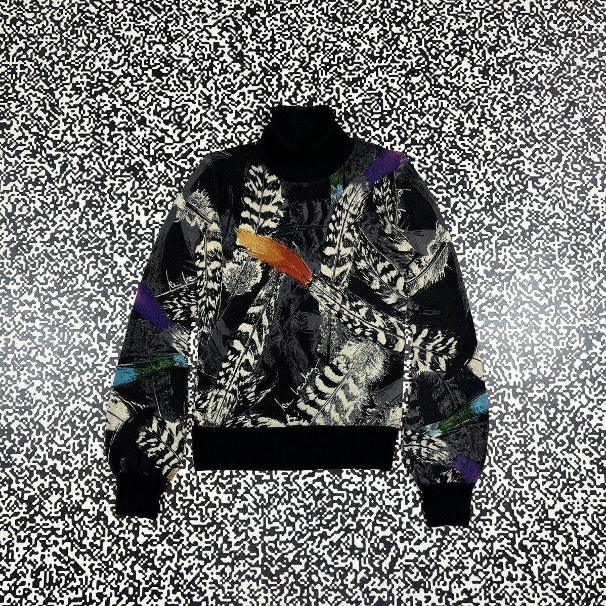 Iceberg Vintage Y2K Iceberg Luxury Abstract Floral Style Sweater 90s Size M / US 6-8 / IT 42-44 - 3 Thumbnail