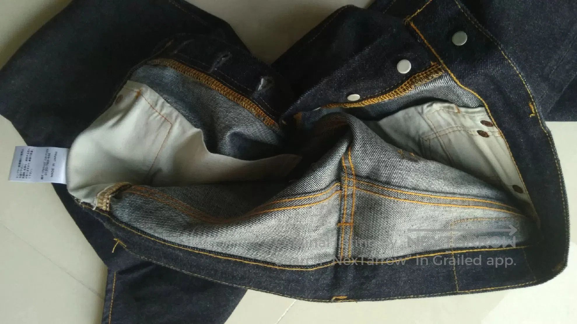 The Real McCoy's Joe McCoy 991XH Vintage Jeans. Size US 30 / EU 46 - 9 Thumbnail