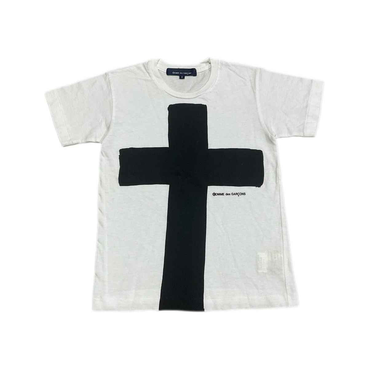 Comme des Garcons × Comme des Garcons Homme × Comme des Garcons SHIRT 🔥Rare Archived Ad1992 Comme Des Garcons Kids Cross Shirt Size US XXS / EU 40 - 2 Thumbnail