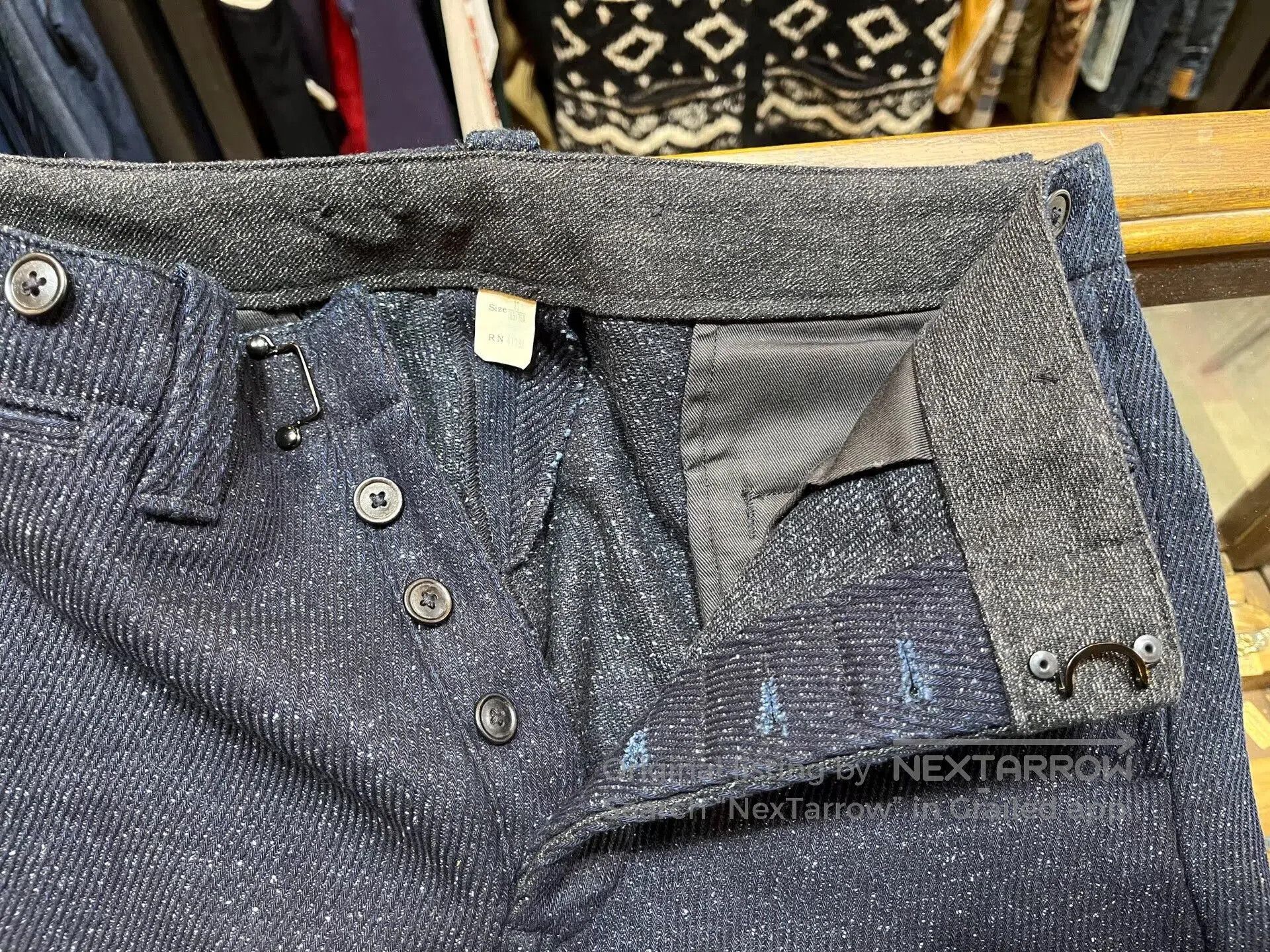 RRL Ralph Lauren dark blue casual pants by Ralph Lauren. Size US 30 / EU 46 - 3 Thumbnail