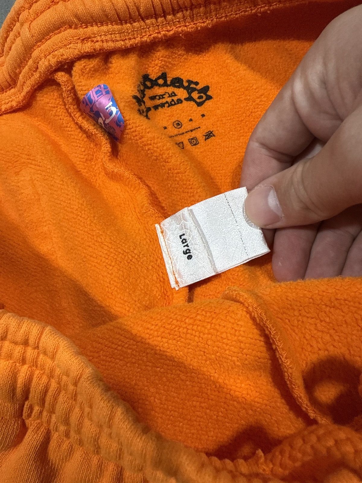 Sp5der Sp5der Beluga Sweatpants Orange Size US 34 / EU 50 - 5 Thumbnail