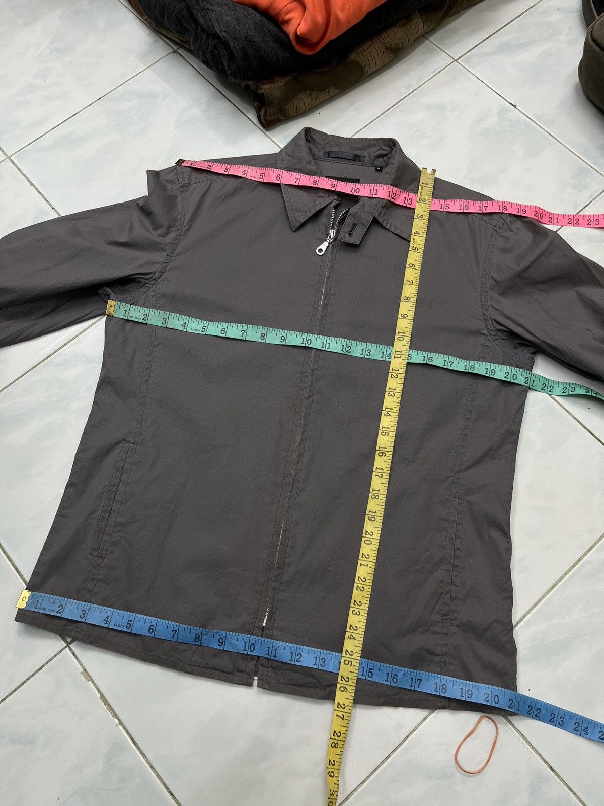 Yohji Yamamoto 🔥🔥🔥ARCHIVE VTG YOHJI YAMAMOTO AAR DURBAN ZIPPER LIGHT JACKET Size US M / EU 48-50 / 2 - 21 Thumbnail