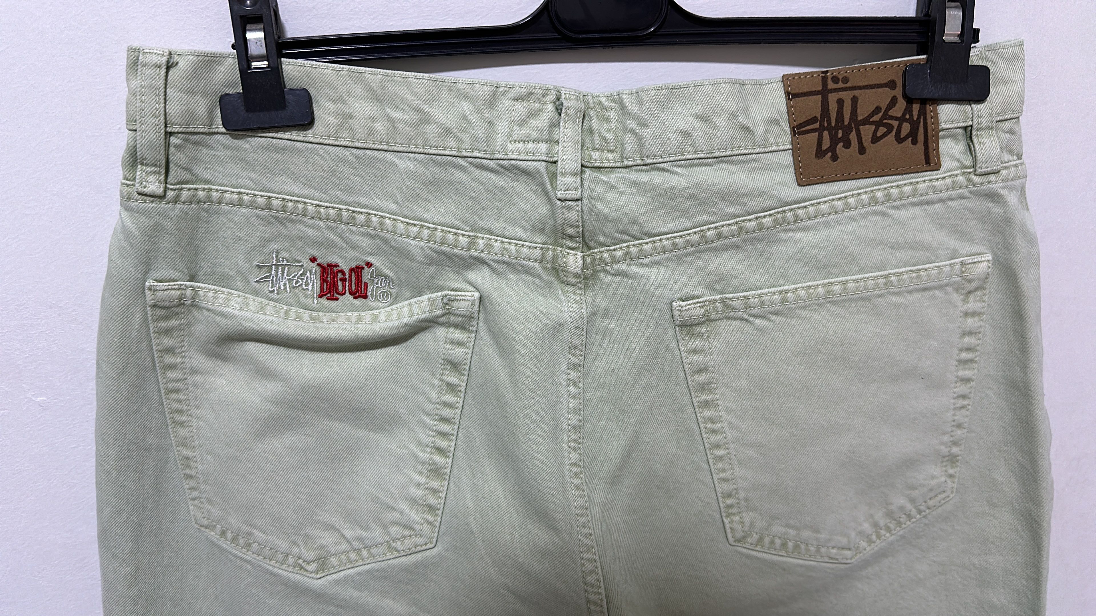 Stussy × Vintage Stüssy Big Ol Jean Cream Size 34 Size US 34 / EU 50 - 5 Thumbnail