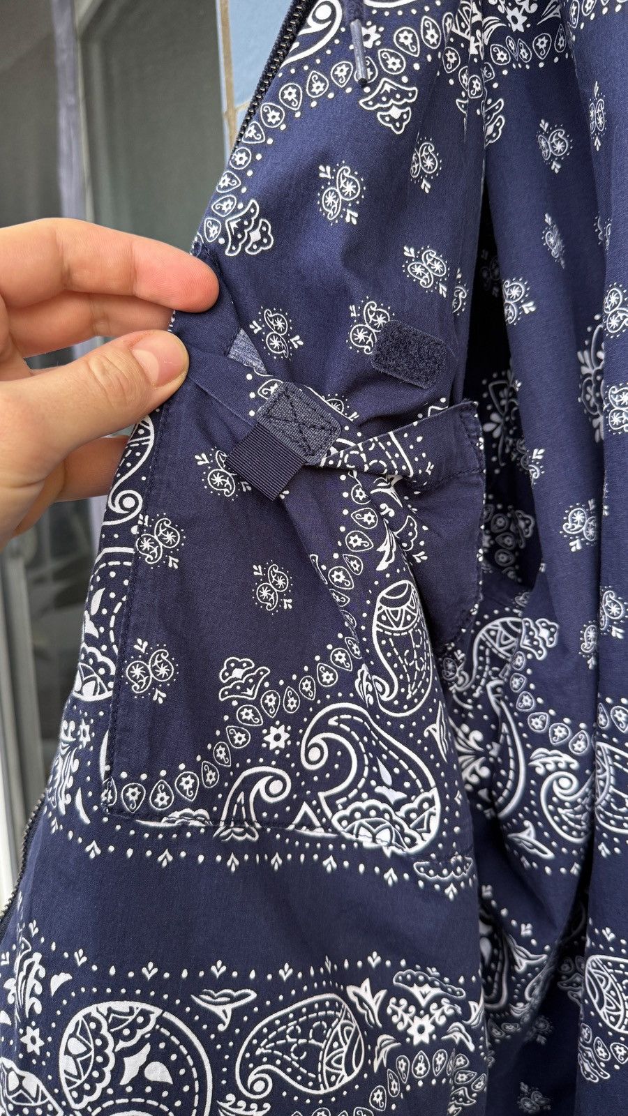 Carhartt Carhartt blue reversible OG Bandana Active hooded Jacket Size US L / EU 52-54 / 3 - 4 Thumbnail
