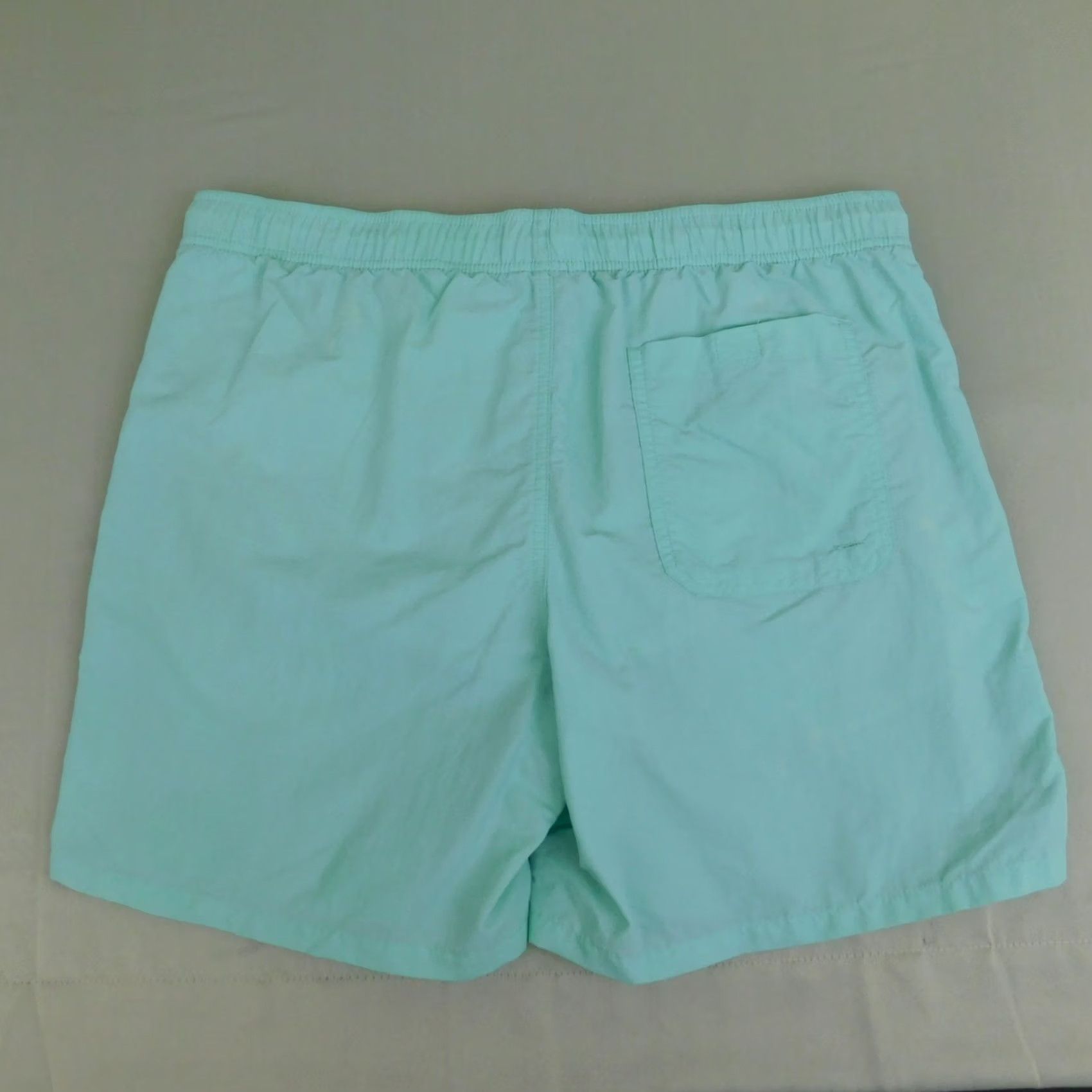 Vintage Goodfellow & Co Swim Trunks Shorts Seafoam Green L Adults Pockets Beach Tropical Mens Size US 33 - 4 Thumbnail