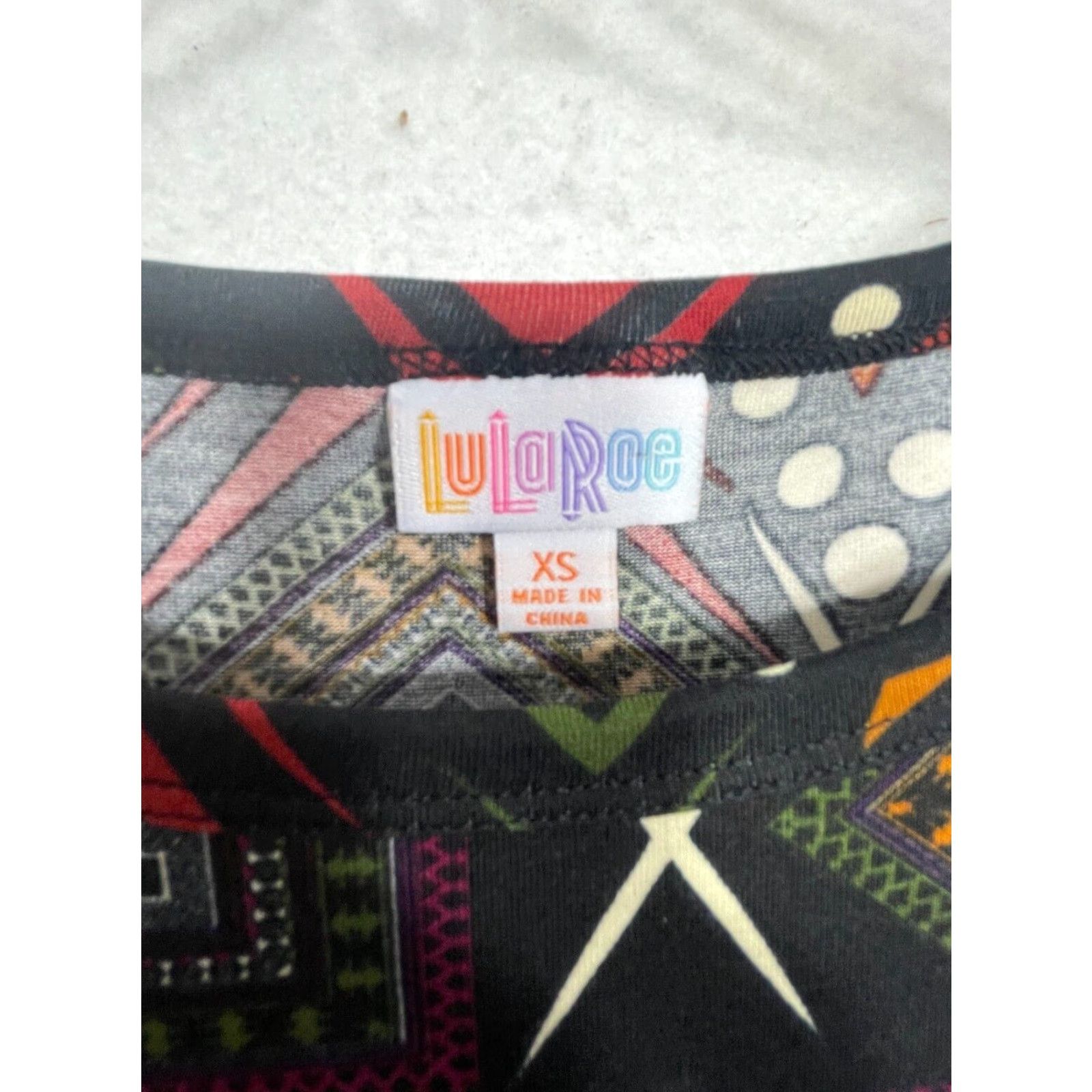 Vintage VINTAGE LuLaRoe Dress Womens Julia Geometric NWT Size M / US 6-8 / IT 42-44 - 2 Thumbnail