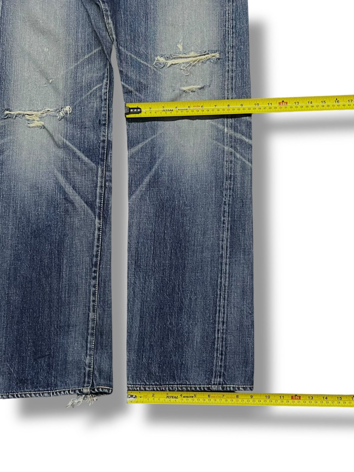 OMNIGOD Vintage 00s OMNIGOD JAPAN LOT 50009 Selvedge Japanese Denim Size US 34 / EU 50 - 21 Thumbnail