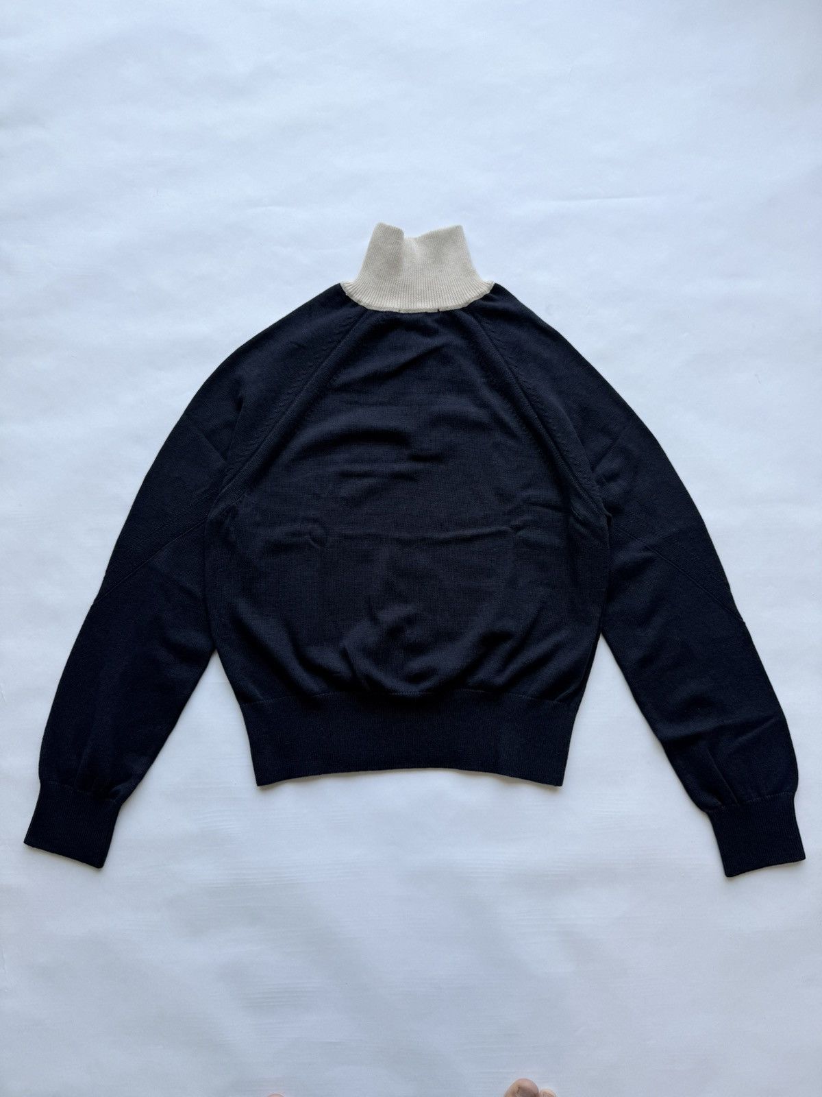 Vuja De VUJADE FRANK STRUCTURED HAIF-ZIP KNIT SWEATER Size US M / EU 48-50 / 2 - 3 Thumbnail