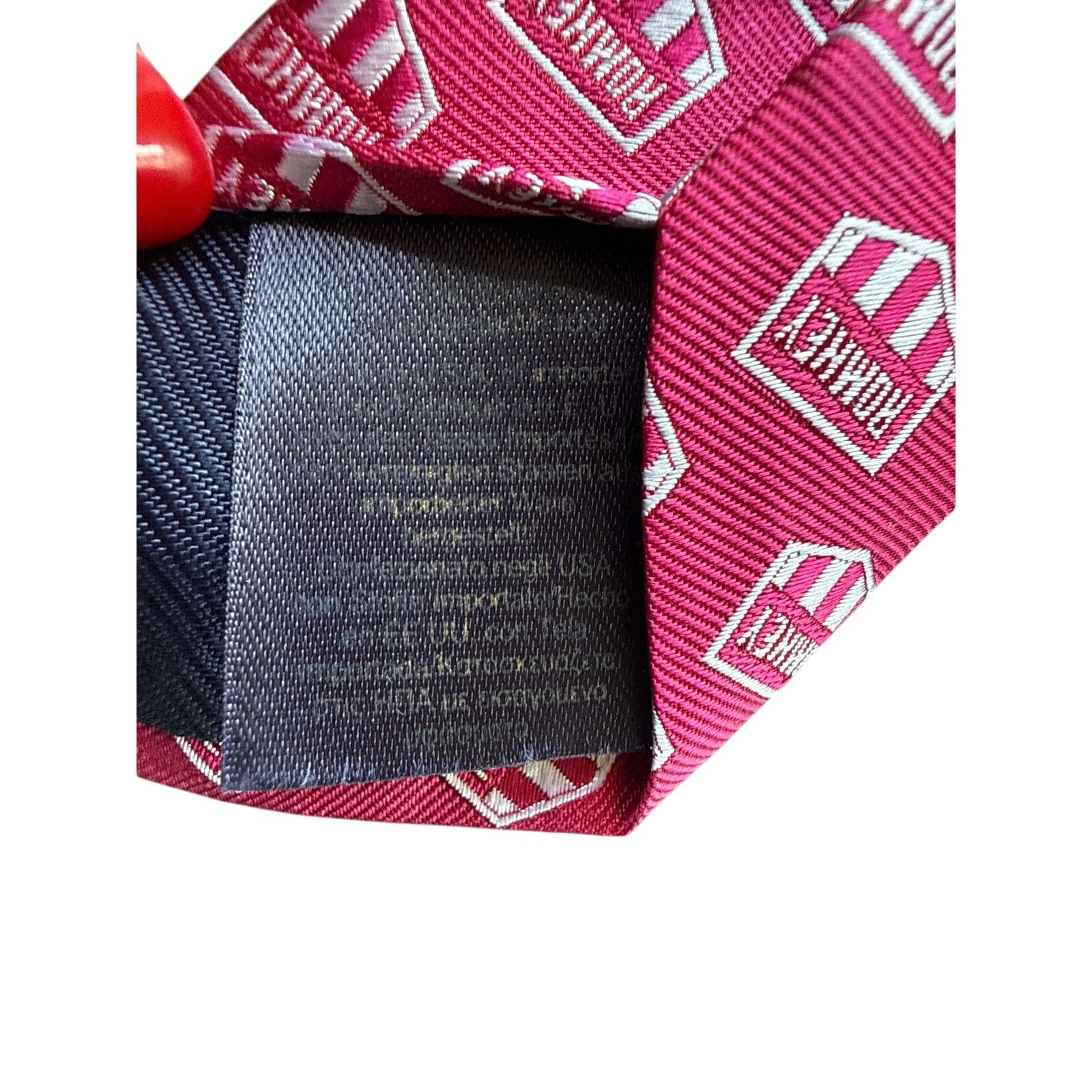 Other Romney for President 2012 Red Silk Logo Tie Size ONE SIZE - 3 Thumbnail