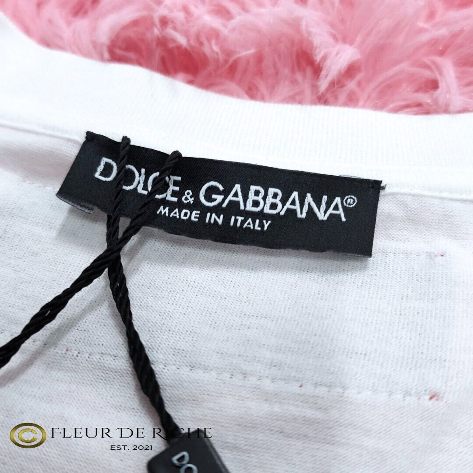 Dolce & Gabbana Dolce & Gabbana 'D&G Is You' T-shirt sz 40 Size S / US 4 / IT 40 - 4 Thumbnail
