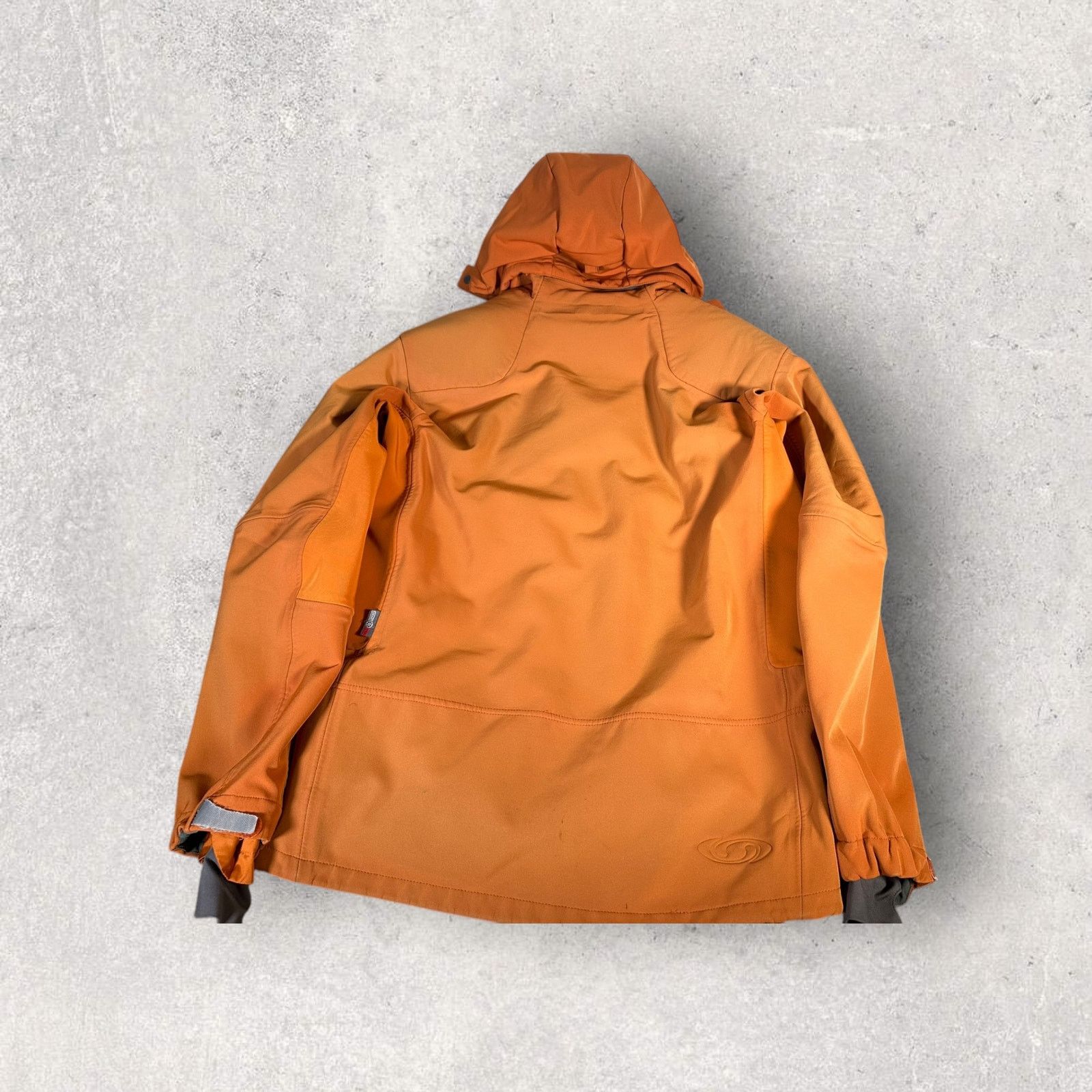 Salomon Vintage Salomon Lab Orange Full-Zip Softshell Ski Jacket Size US L / EU 52-54 / 3 - 2 Thumbnail