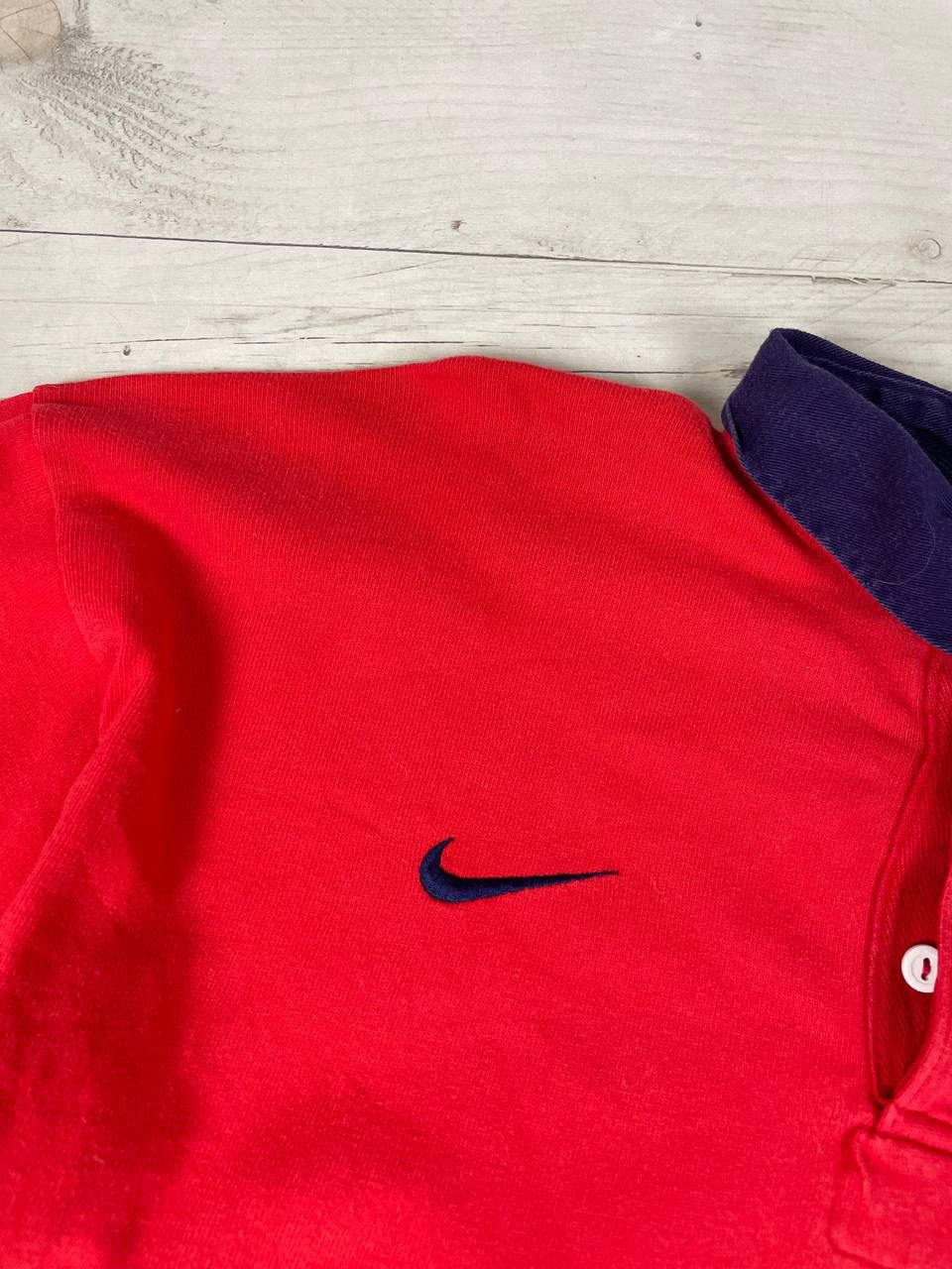 Nike Vintage NIKE RFU England Rugby Union Long Sleeve Shirt 90s Size US L / EU 52-54 / 3 - 7 Thumbnail