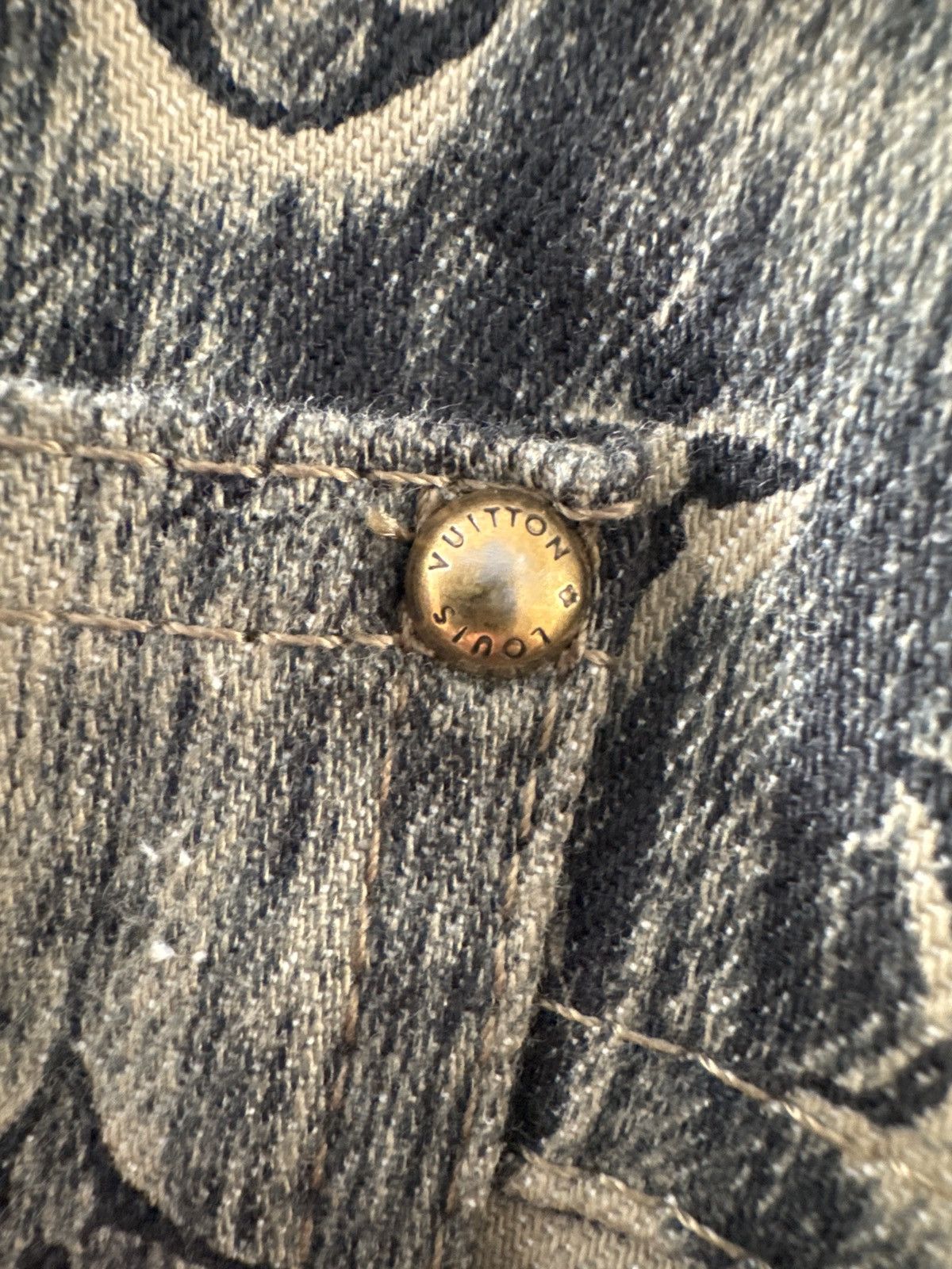 Louis Vuitton Louis Vuitton Monogram Tailored Denim Pants Size US 32 / EU 48 - 5 Thumbnail