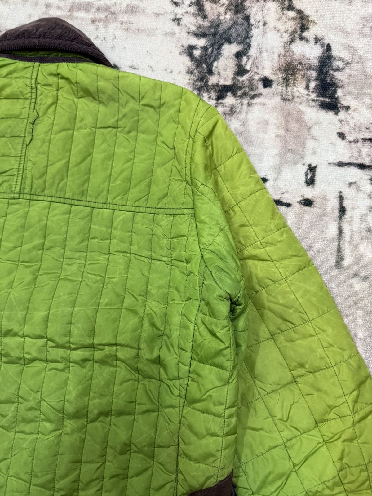 Barbour Barbour R.Newbold Quilted Cudroy Colar Down Jacket Size US S / EU 44-46 / 1 - 18 Thumbnail