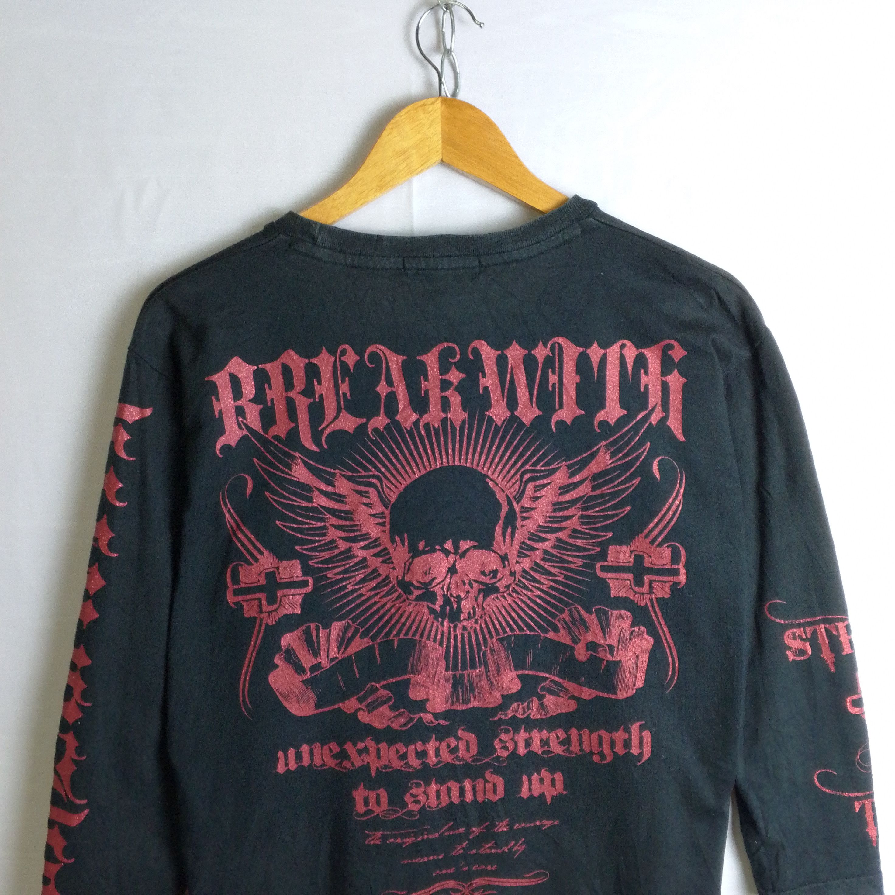 If Six Was Nine Original Remark Gear Break With Tradition Tee Skull Size US L / EU 52-54 / 3 - 3 Thumbnail