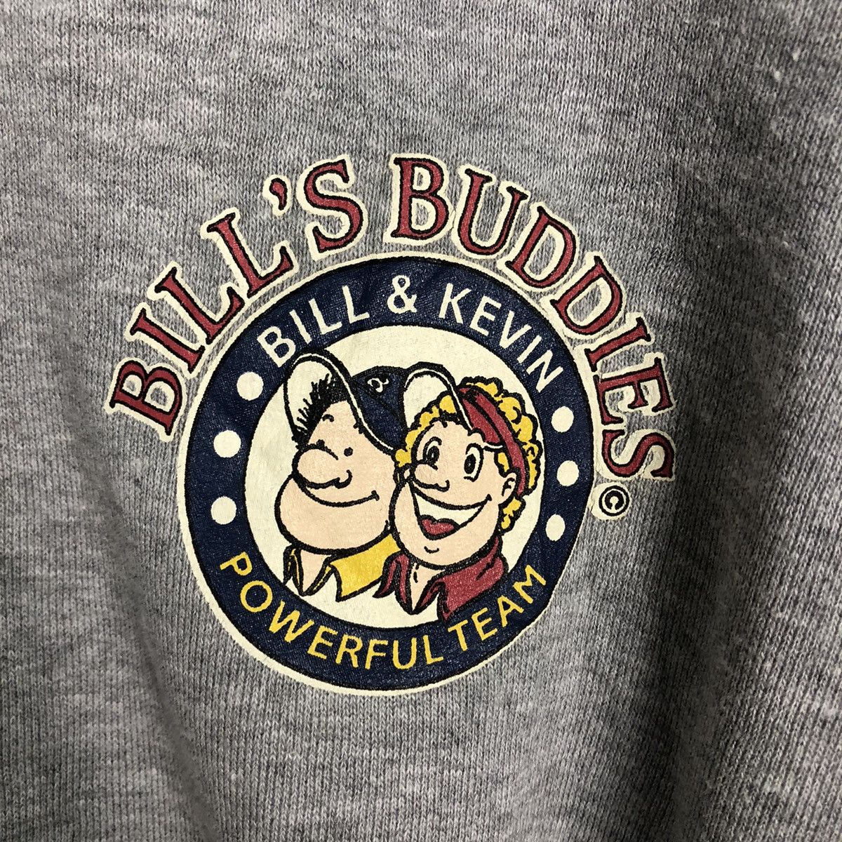 Japanese Brand 📌Vintage Sweatshirt Crewneck Bill'S Buddies Big Logo Size US M / EU 48-50 / 2 - 15 Thumbnail